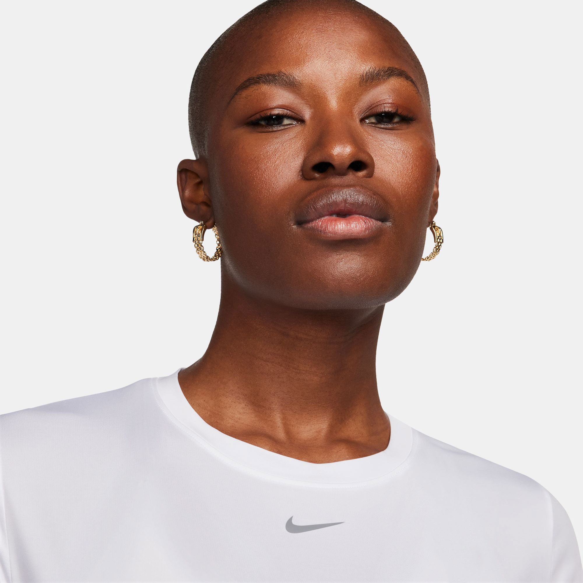 Nike One Classic Women's Dri-FIT Shirt - White (3)