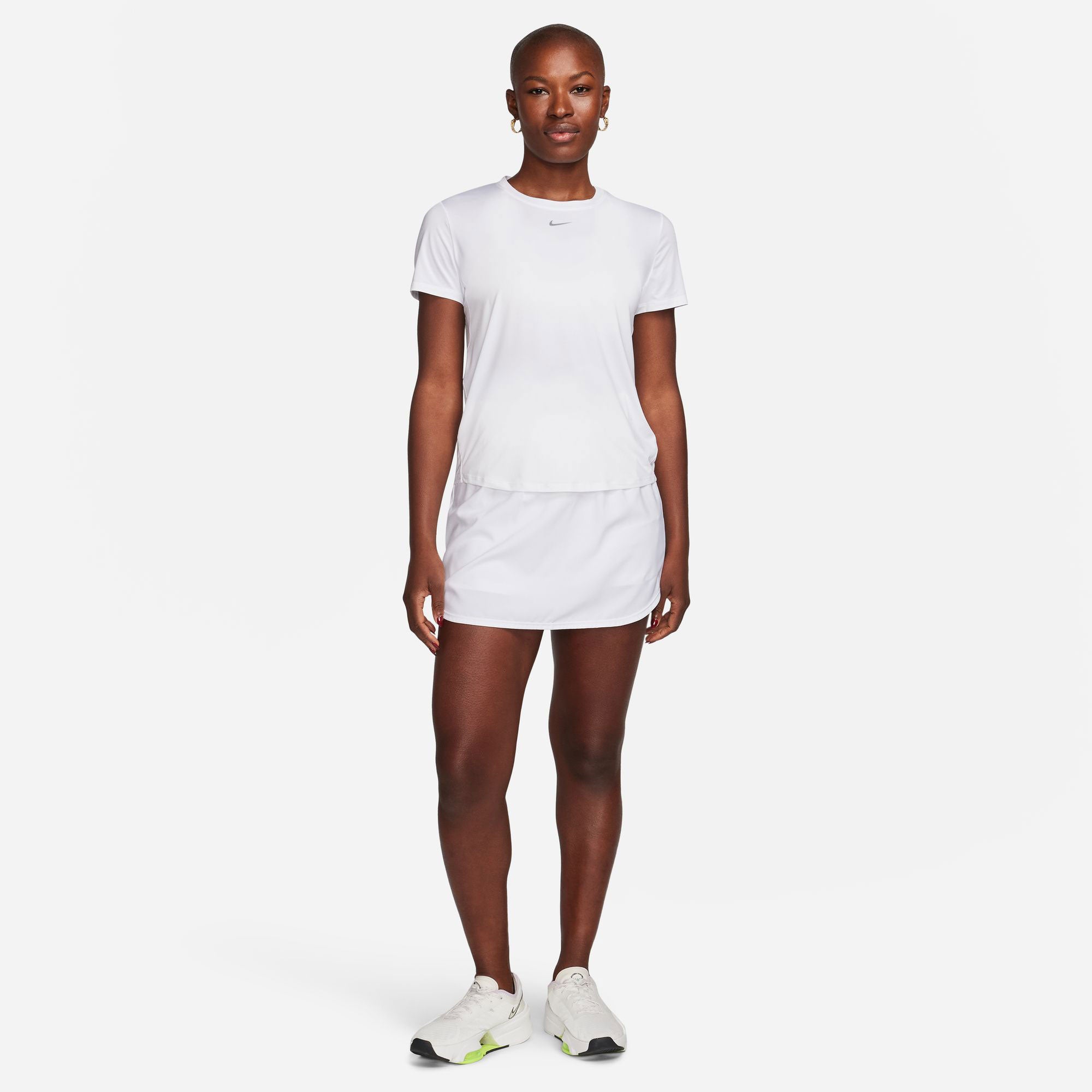 Nike One Classic Women's Dri-FIT Shirt - White (4)