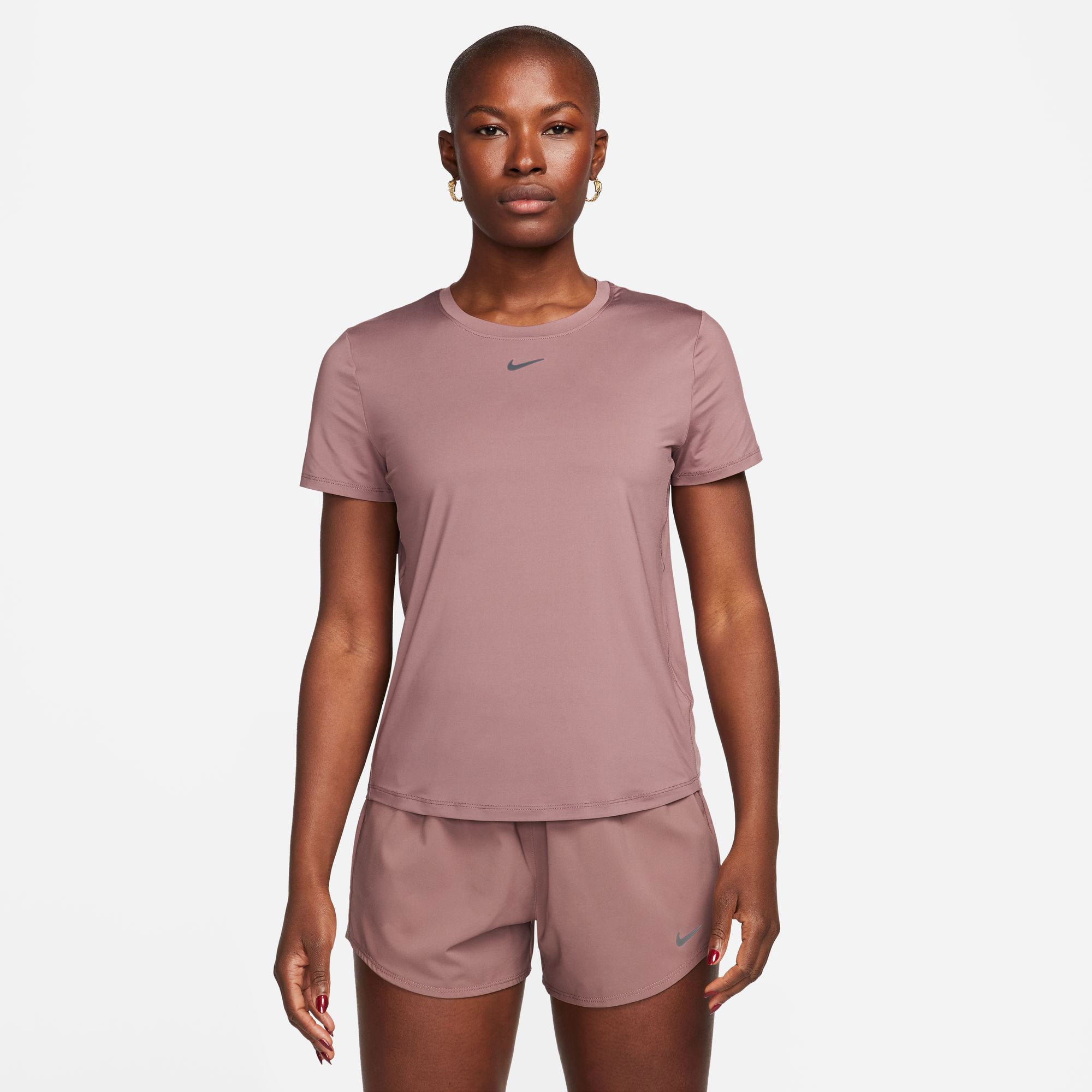 Nike One Classic Women's Dri-FIT Shirt - Brown (1)