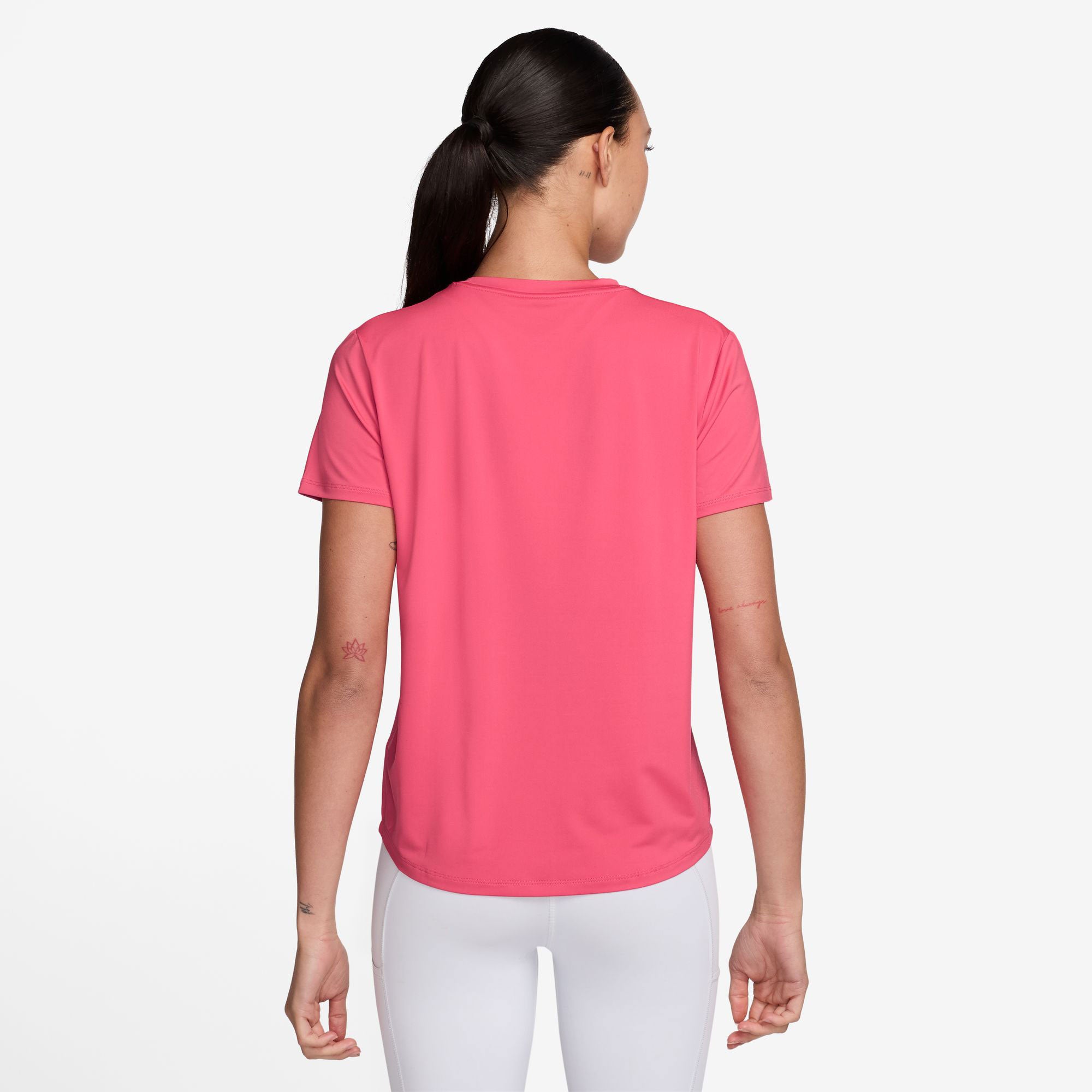 Nike One Classic Women's Dri-FIT Shirt - Pink (2)