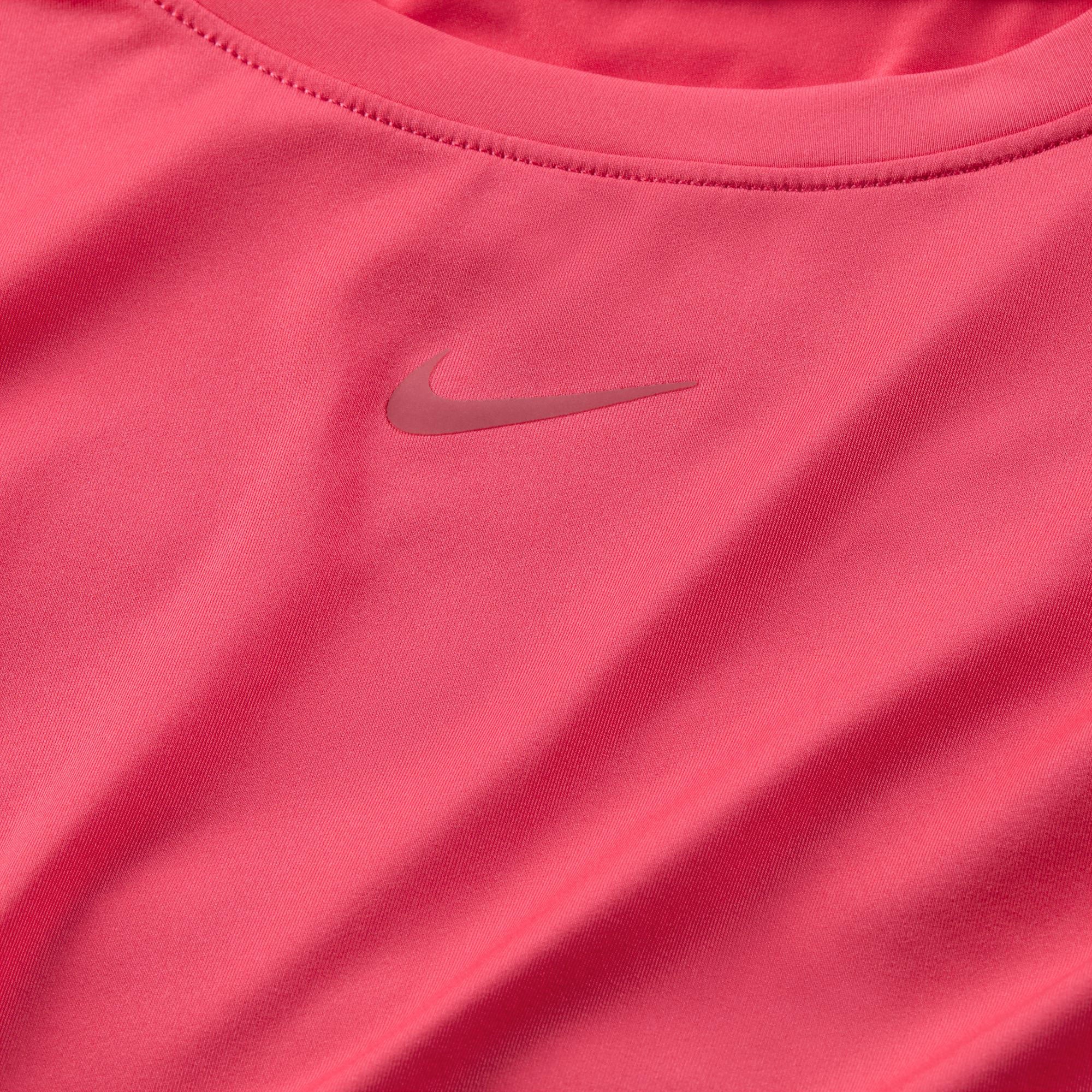 Nike One Classic Women's Dri-FIT Shirt - Pink (5)
