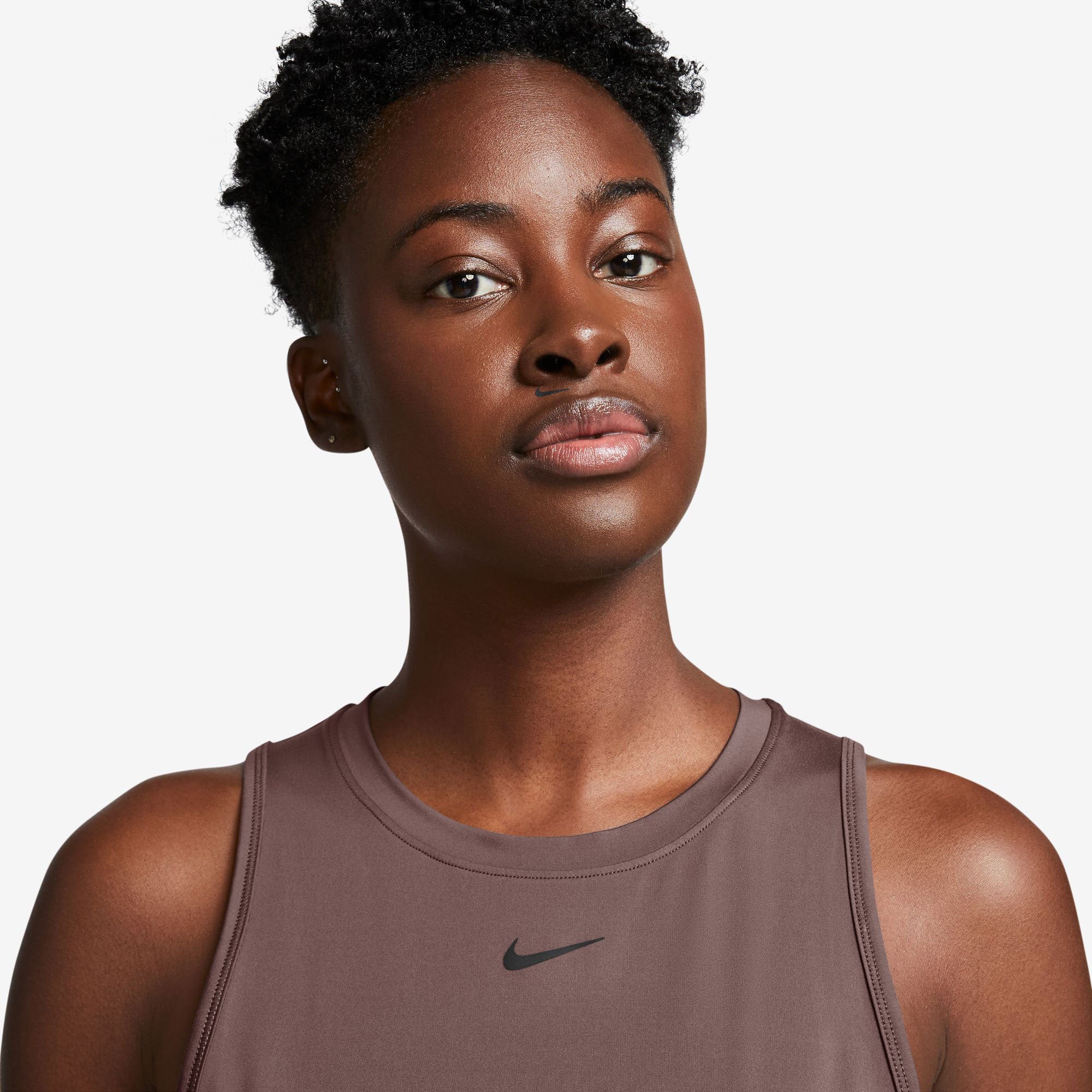 Nike One Classic Women's Dri-FIT Tank - Brown (3)