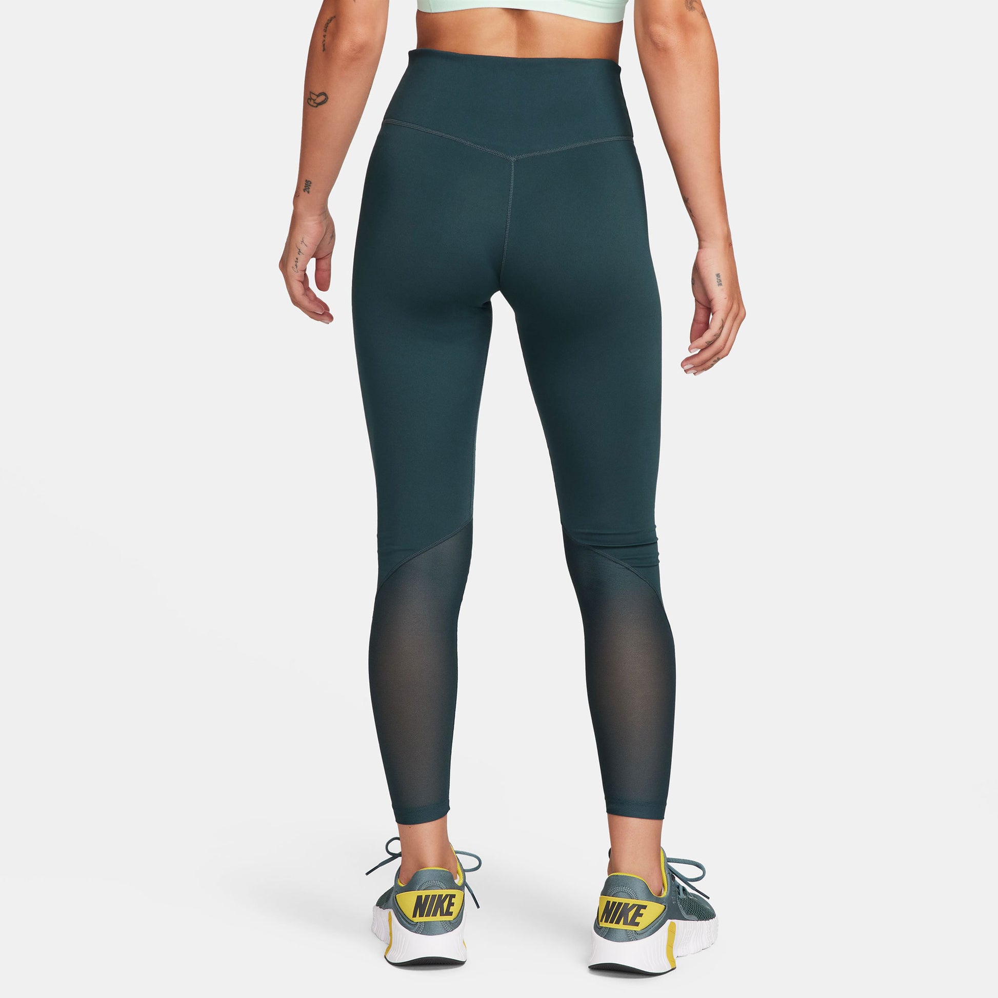 Nike One Dri-FIT Women's Mid-Rise 7/8 Leggings Green (2)