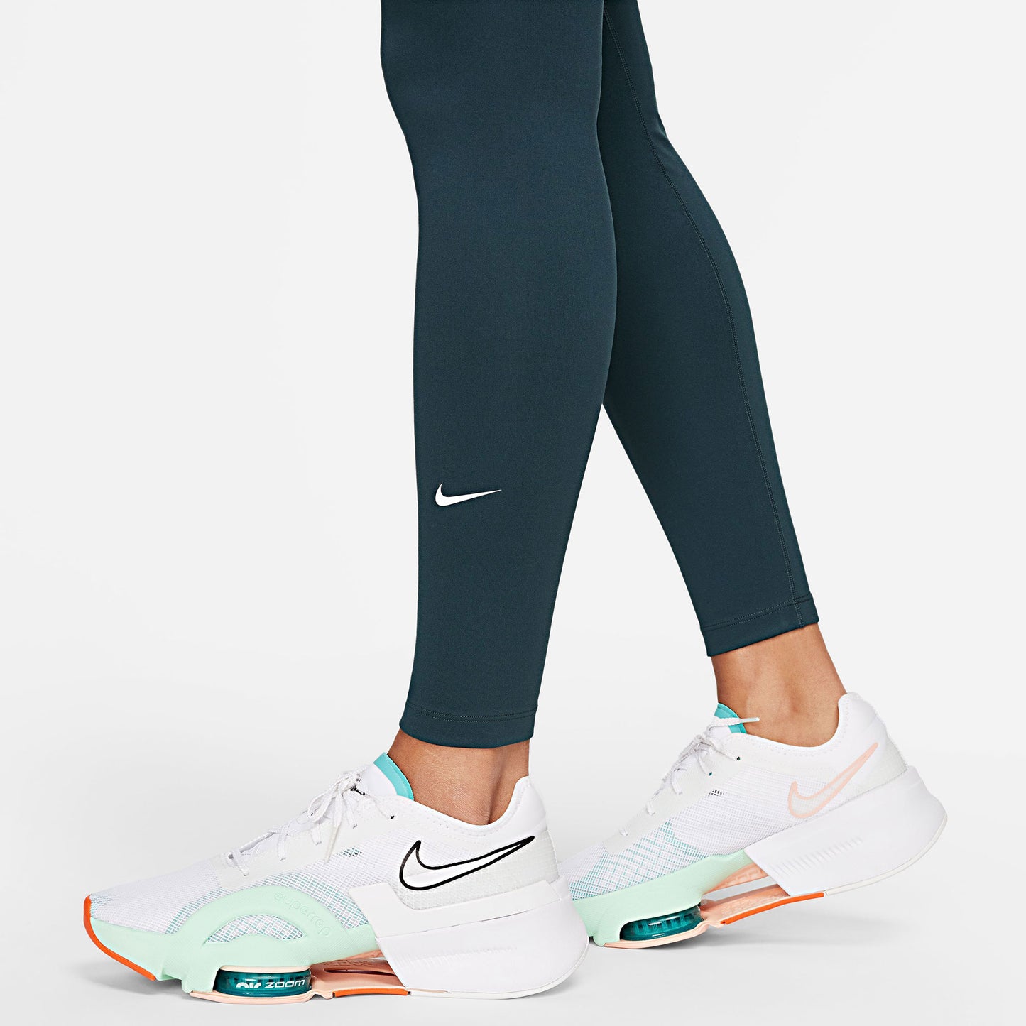 Nike One Dri-FIT Women's Mid-Rise Leggings Green (5)