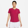 Nike One Luxe Dri-FIT Women's Standard Fit Shirt Red (1)