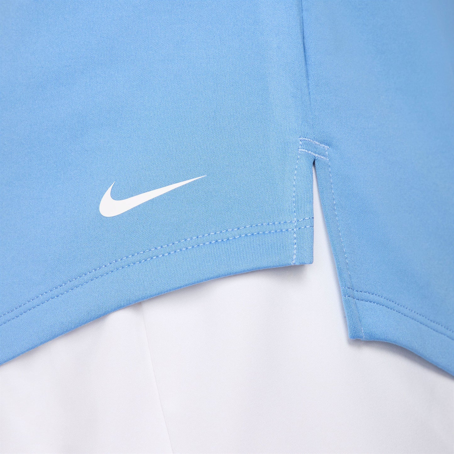 Nike One Therma-FIT Women's Long-Sleeve Half-Zip Top Blue (4)