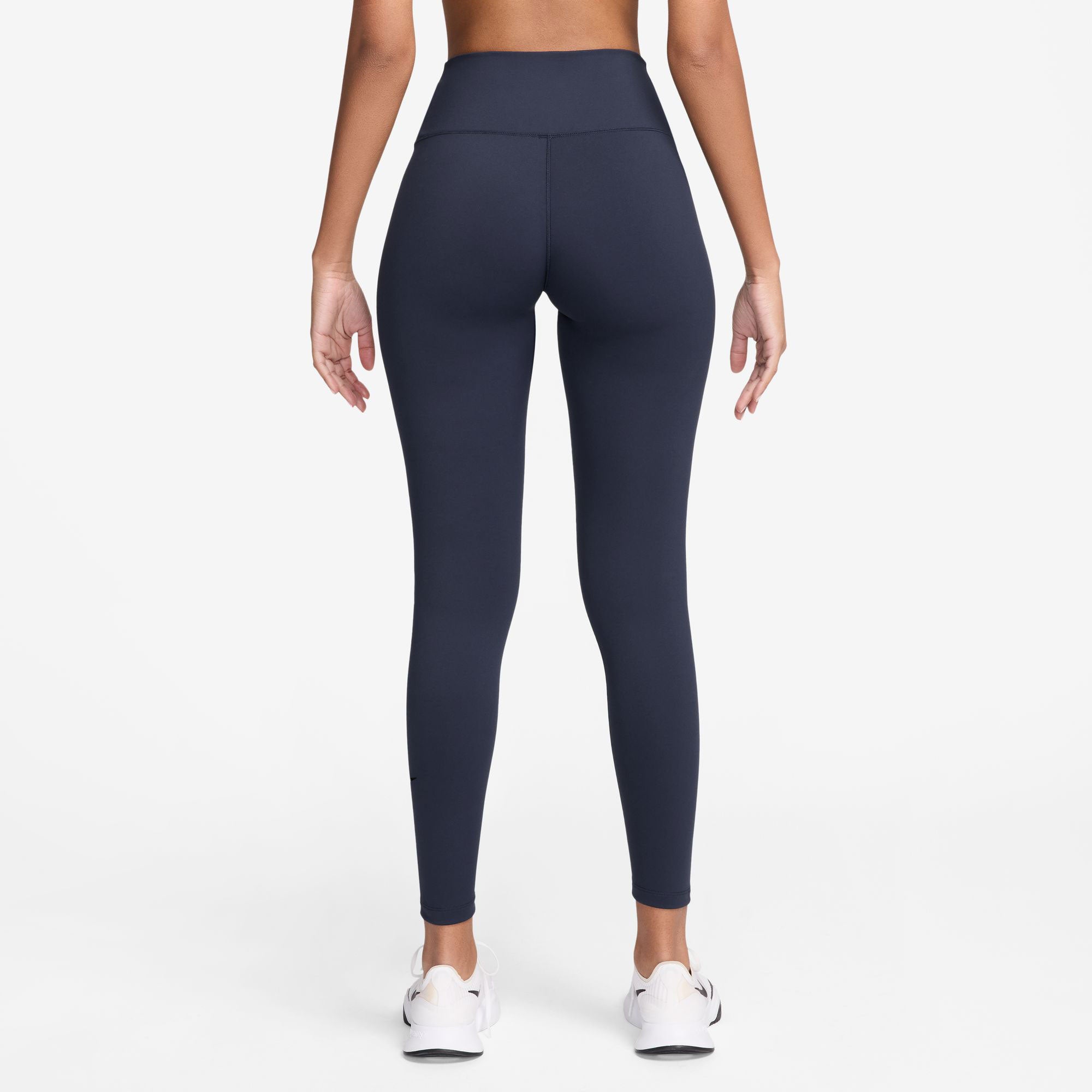 Nike One Women's Dri-FIT High-Waisted Leggings - Dark Blue (2)