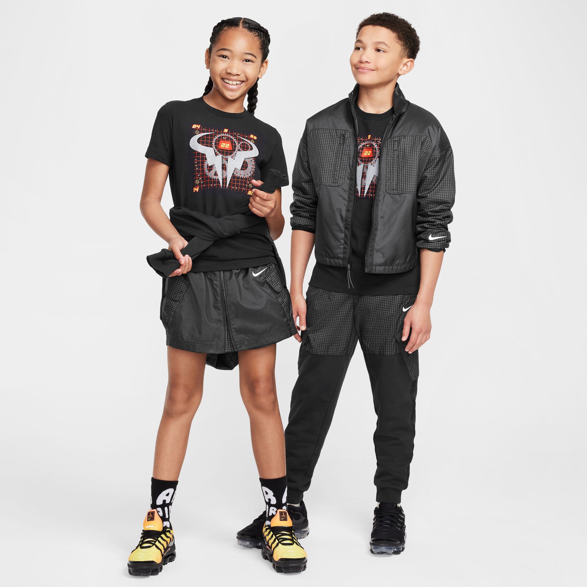 Nike Rafa Boys' Dri-FIT Tennis T-Shirt - Black (4)