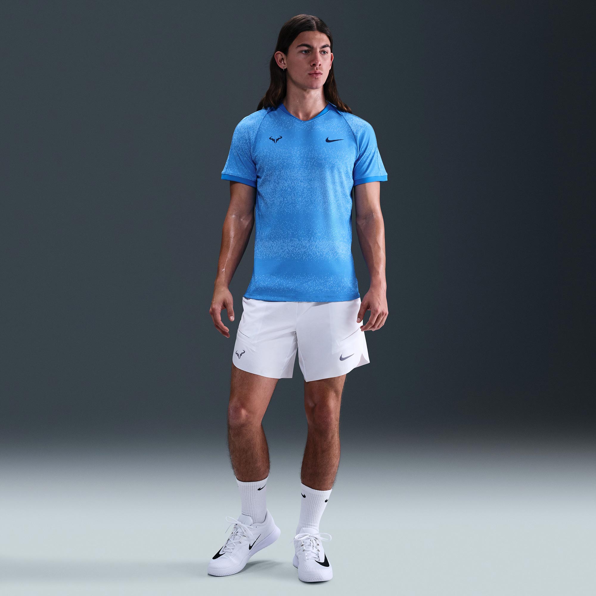 Nike Rafa Men's Dri-FIT ADV 7-Inch Tennis Shorts - White (1)