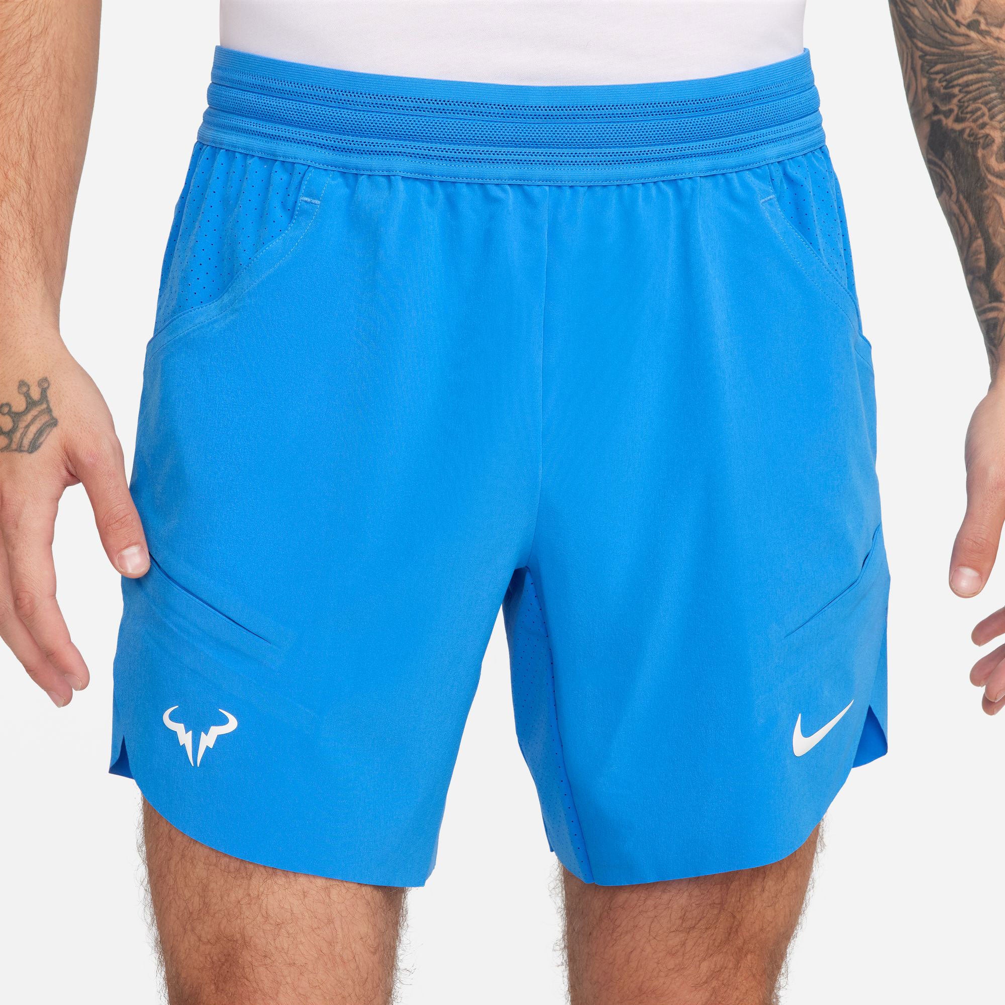Nike Rafa Men's Dri-FIT ADV 7-Inch Tennis Shorts - Blue (3)