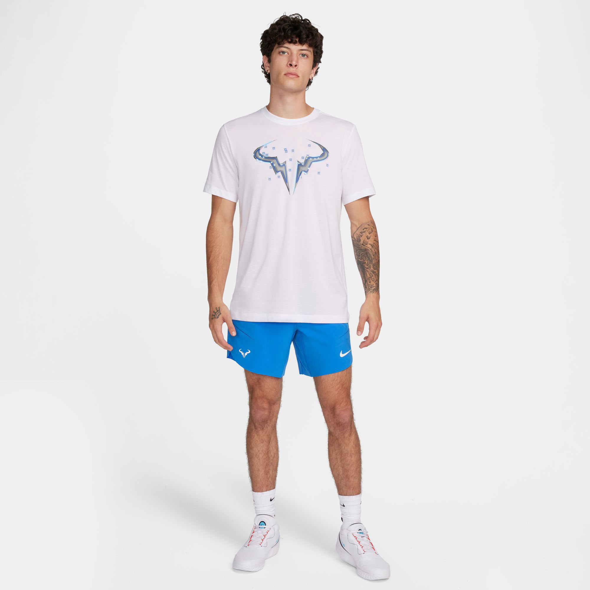Nike Rafa Men's Dri-FIT ADV 7-Inch Tennis Shorts - Blue (7)
