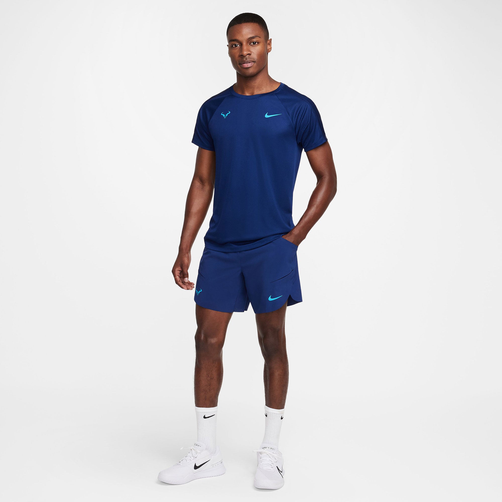 Nike Rafa Men's Dri-FIT ADV 7-Inch Tennis Shorts - Blue (8)