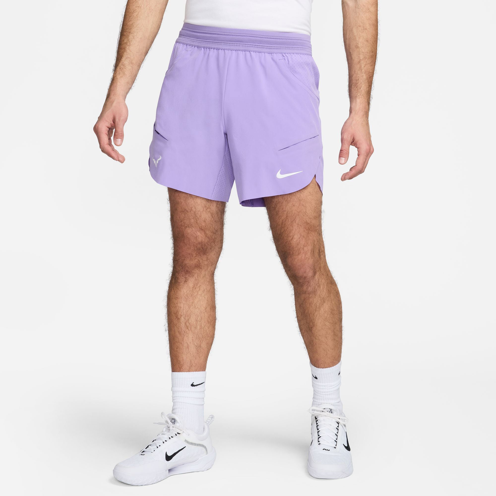 Nike Rafa Men's Dri-FIT ADV 7-Inch Tennis Shorts - Purple (1)