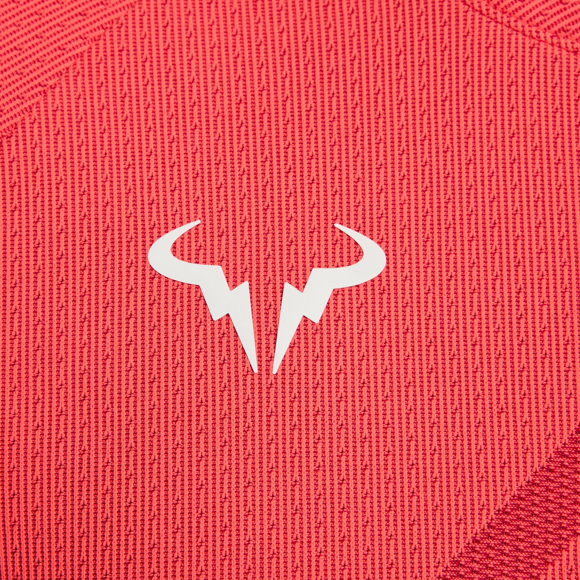 Nike Rafa Men's Dri-FIT ADV Tennis Shirt - Red (4)