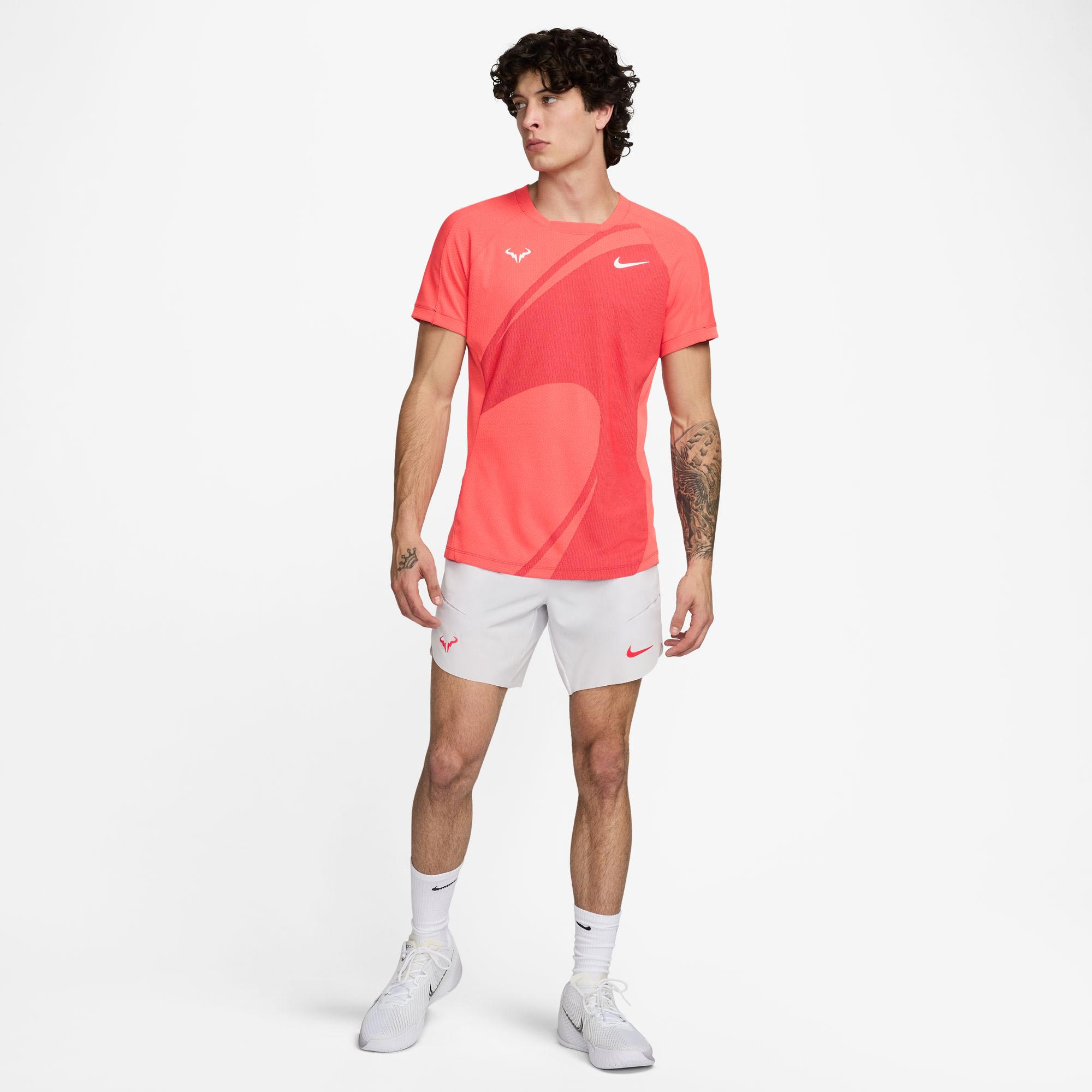 Nike Rafa Men's Dri-FIT ADV Tennis Shirt - Red (6)