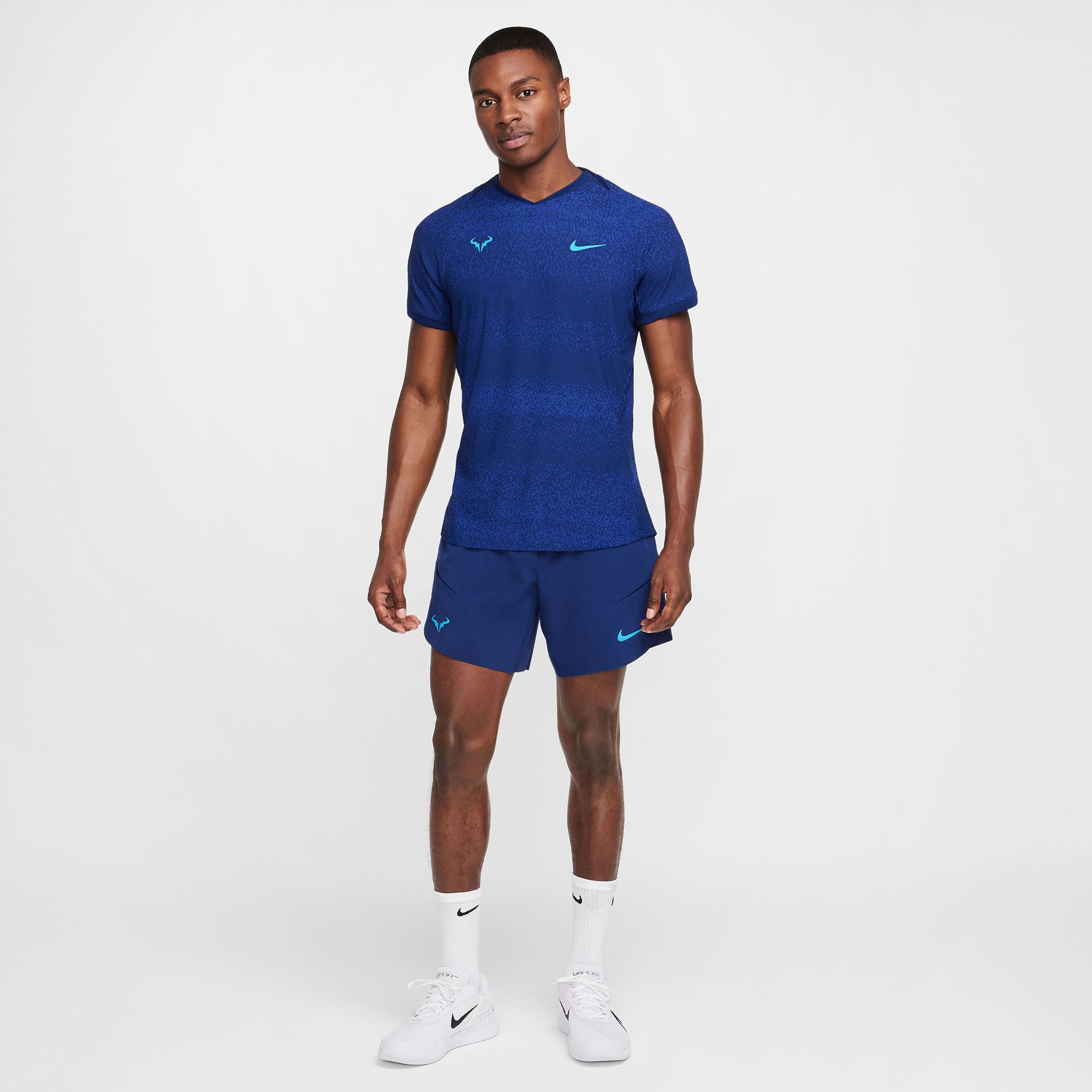 Nike Rafa Men's Dri-FIT ADV Tennis Shirt - Blue (6)