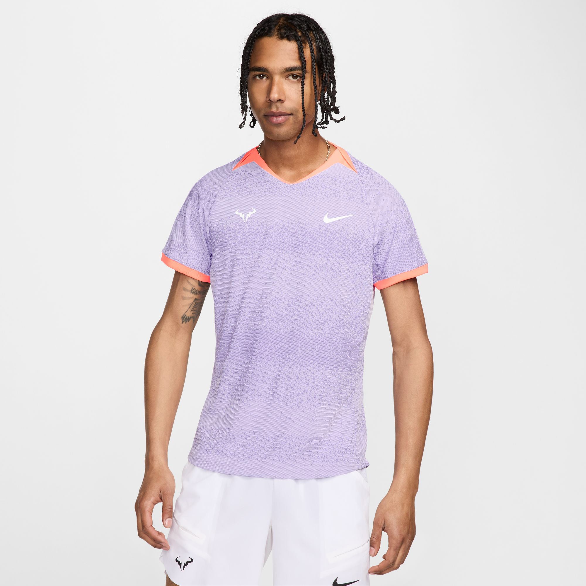 Nike Rafa Men's Dri-FIT ADV Tennis Shirt - Purple (1)
