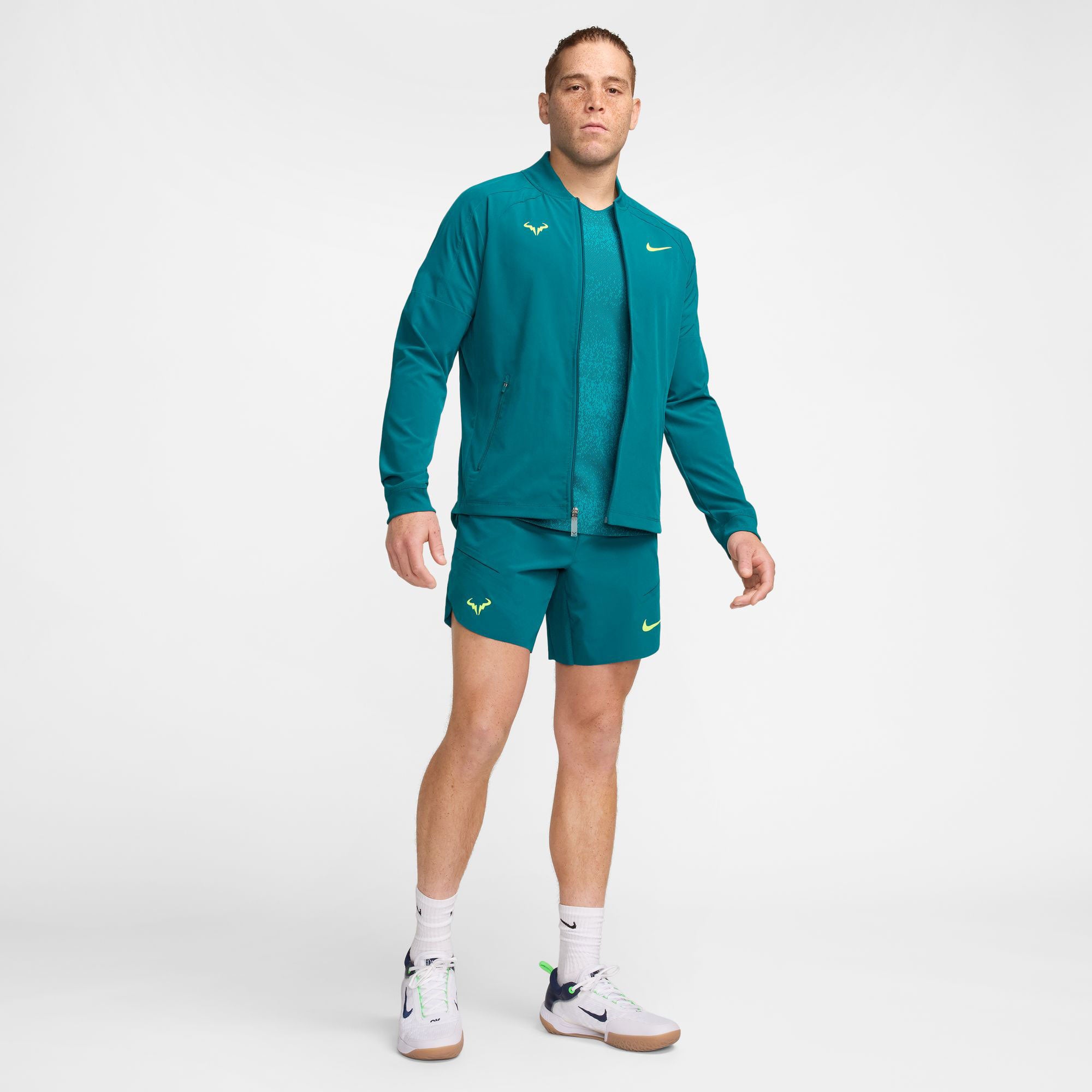 Nike Rafa Men's Dri-FIT Tennis Jacket - Green (8)