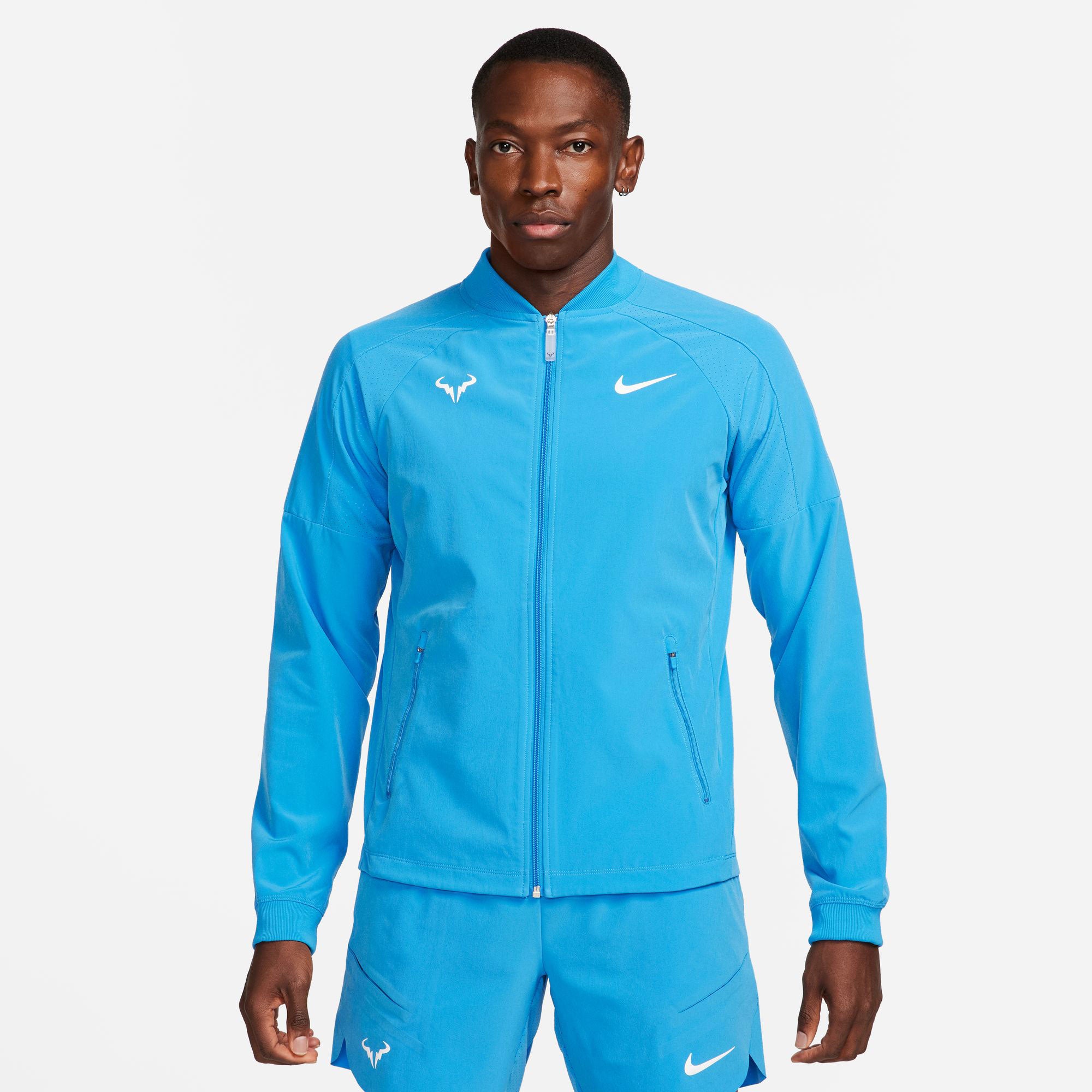Nike Rafa Men's Dri-FIT Tennis Jacket - Blue | Tennis Only