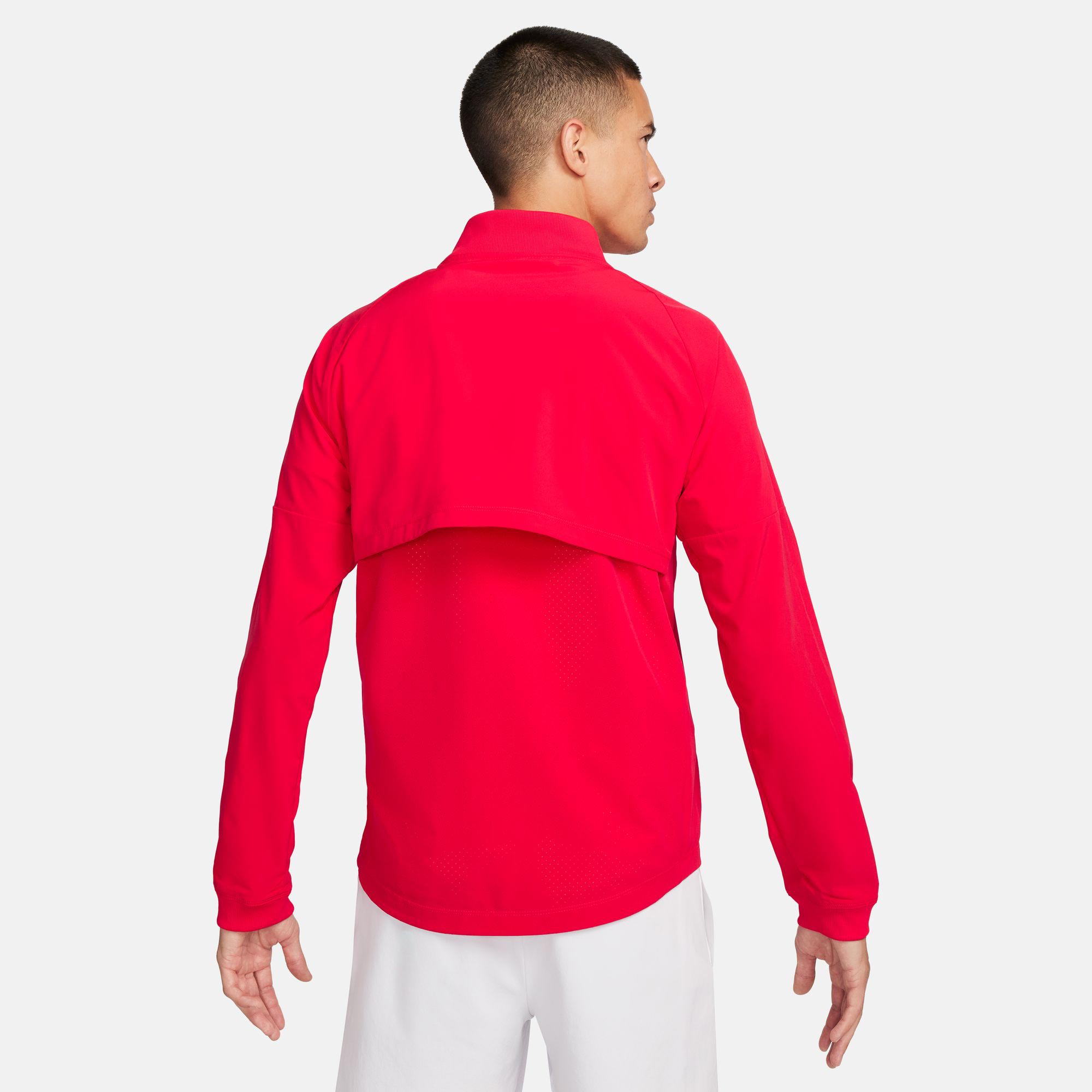 Nike Rafa Men's Dri-FIT Tennis Jacket - Red (2)