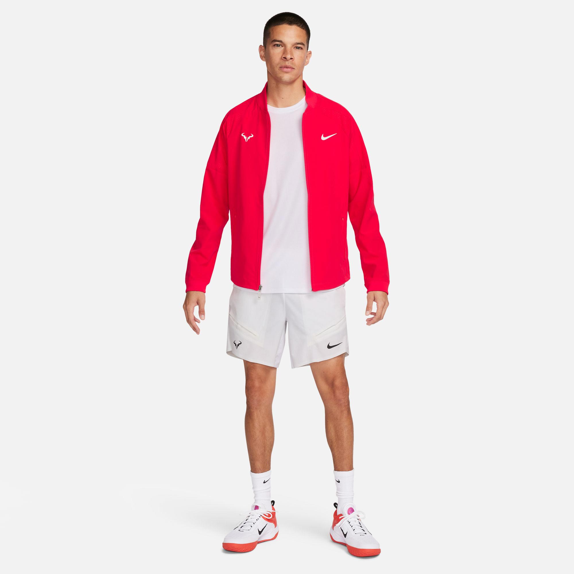 Nike Rafa Men's Dri-FIT Tennis Jacket - Red (6)
