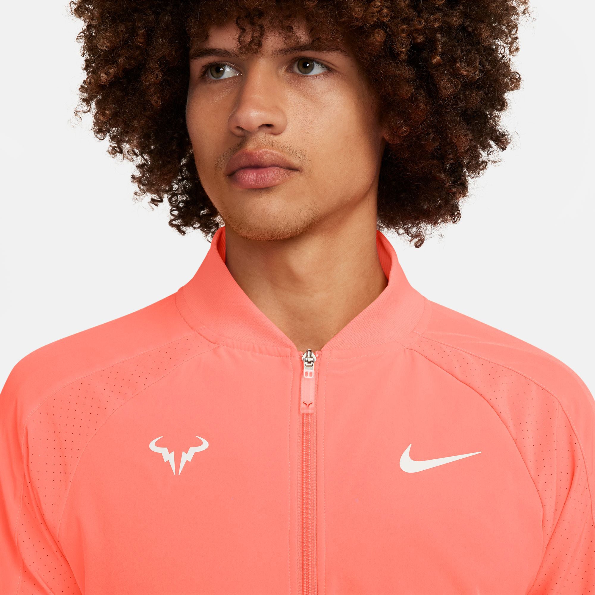 Nike Rafa Men's Dri-FIT Tennis Jacket - Orange | Tennis Only