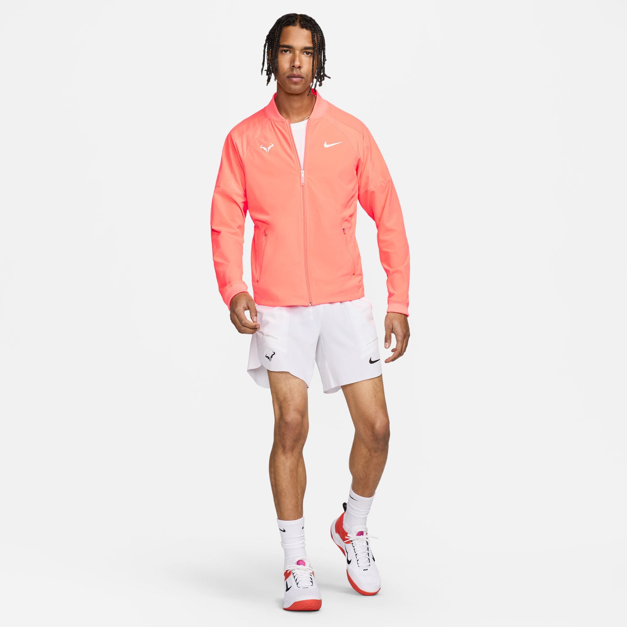 Nike Rafa Men's Dri-FIT Tennis Jacket - Orange | Tennis Only