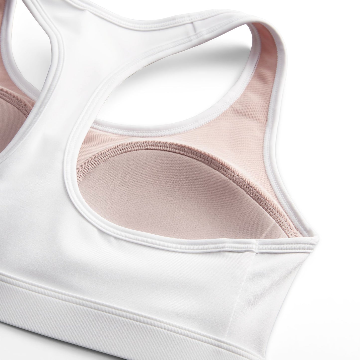 Nike Swoosh Women's Medium-Support Padded Sports Bra White (4)