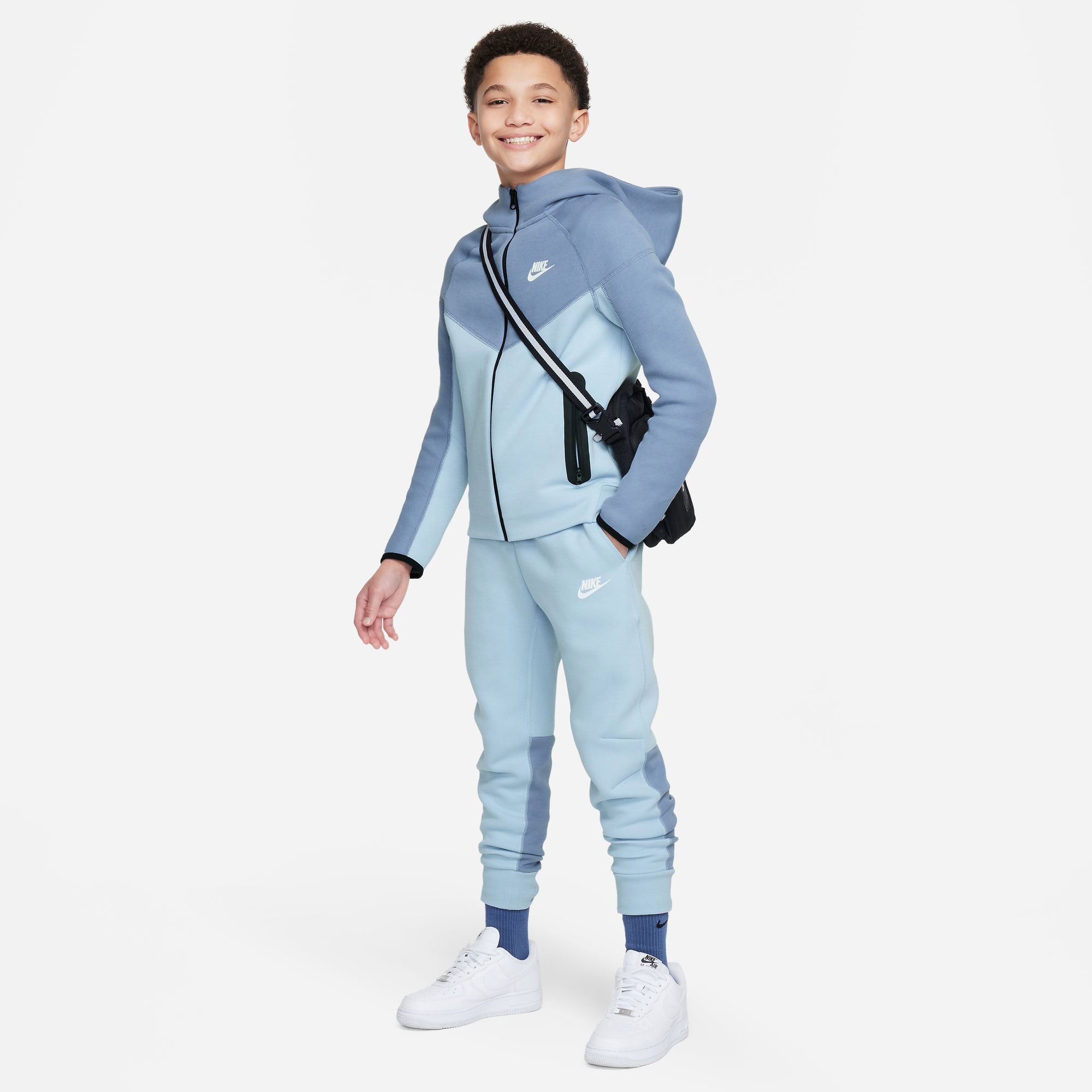 Nike Tech Fleece Boys' Pants - Blue (6)