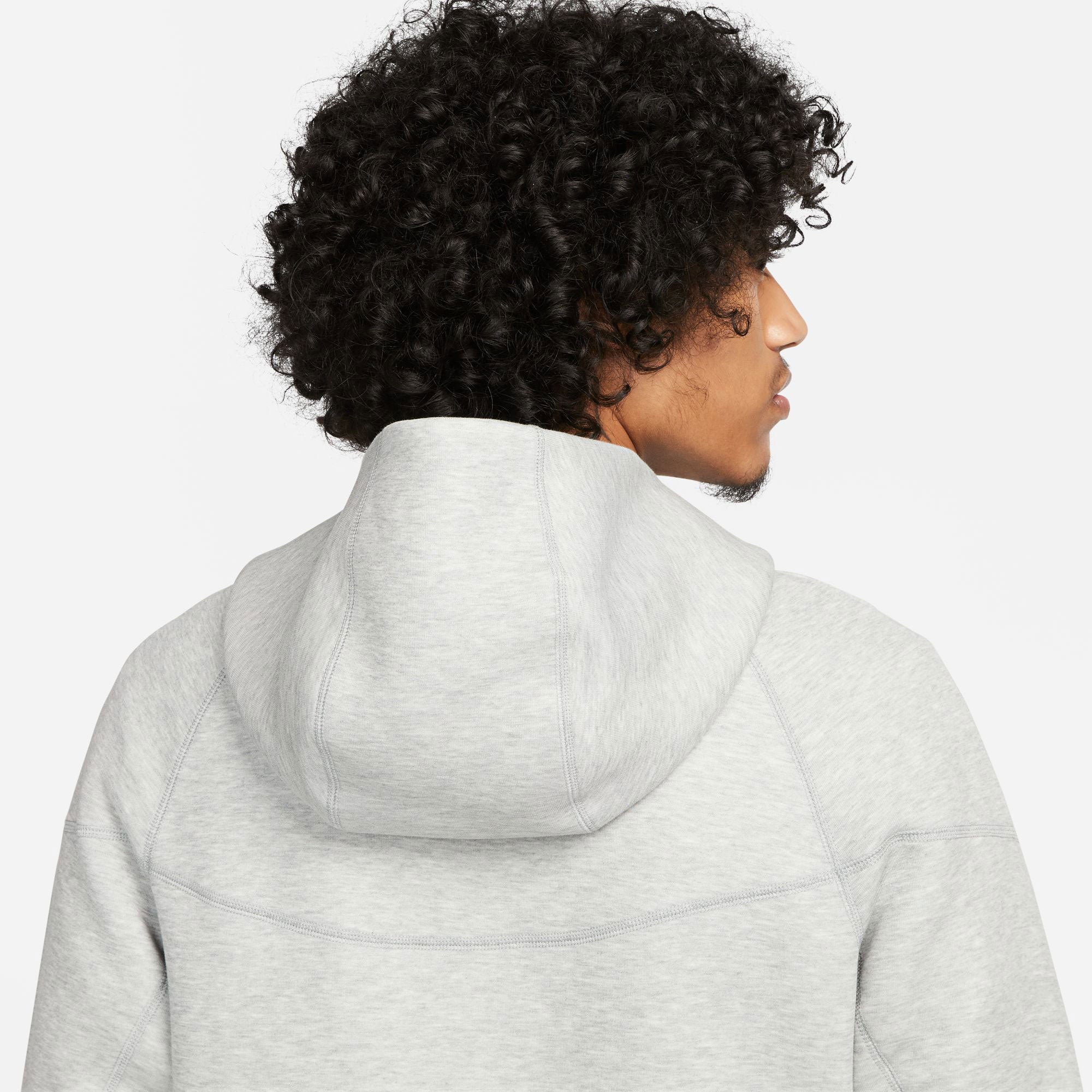 Nike Tech Fleece Men's Full-Zip Hoodie Grey (5)