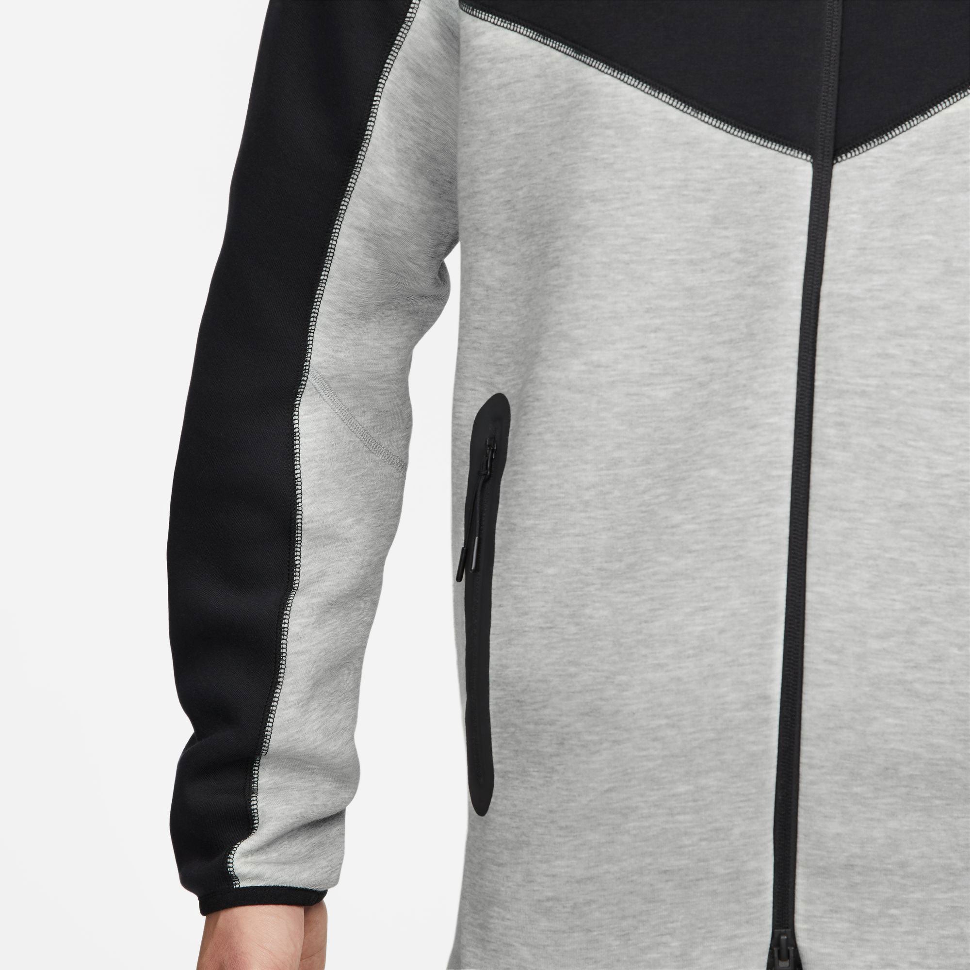 Nike Tech Fleece Men's Full-Zip Hoodie - Grey (4)