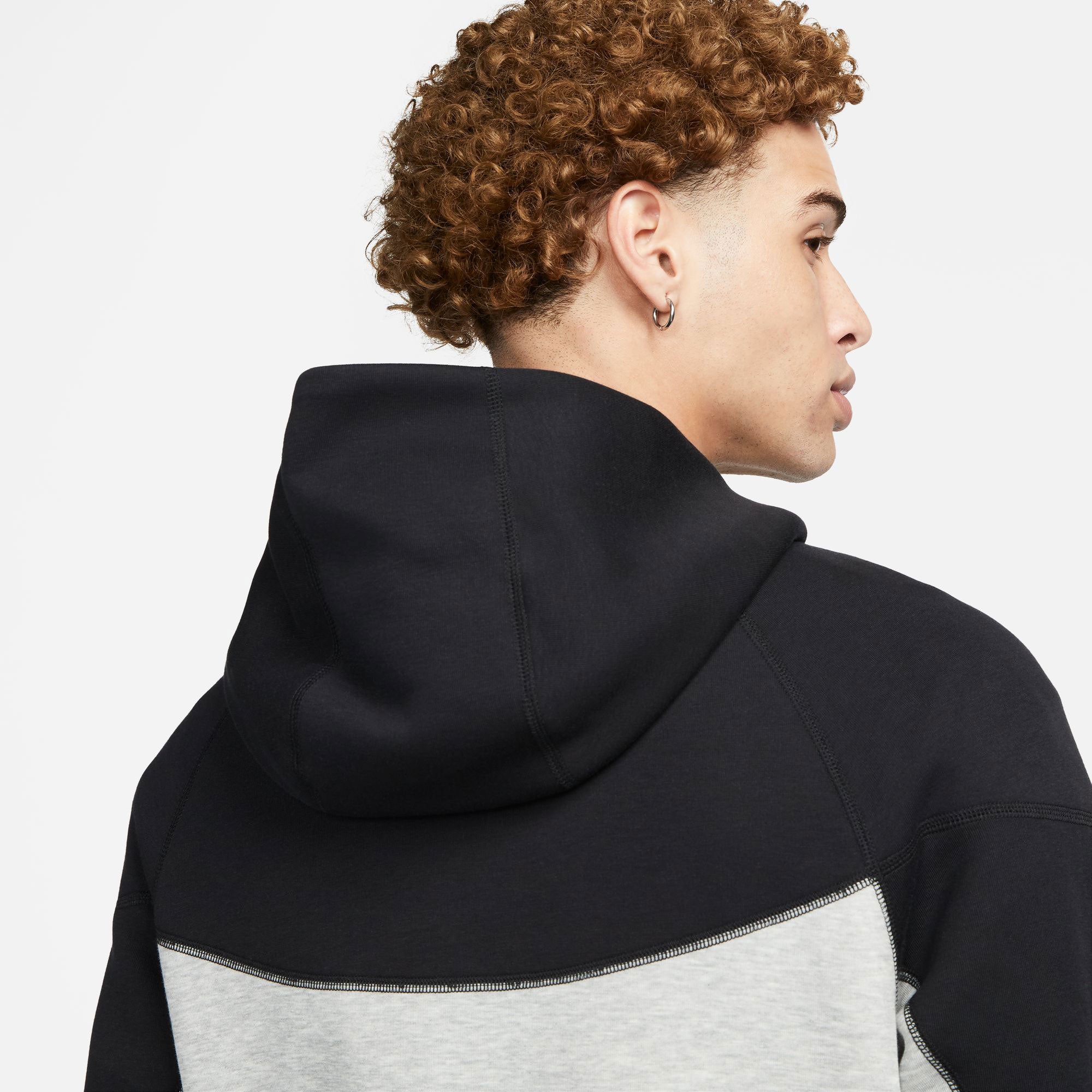 Nike Tech Fleece Men's Full-Zip Hoodie - Grey (5)