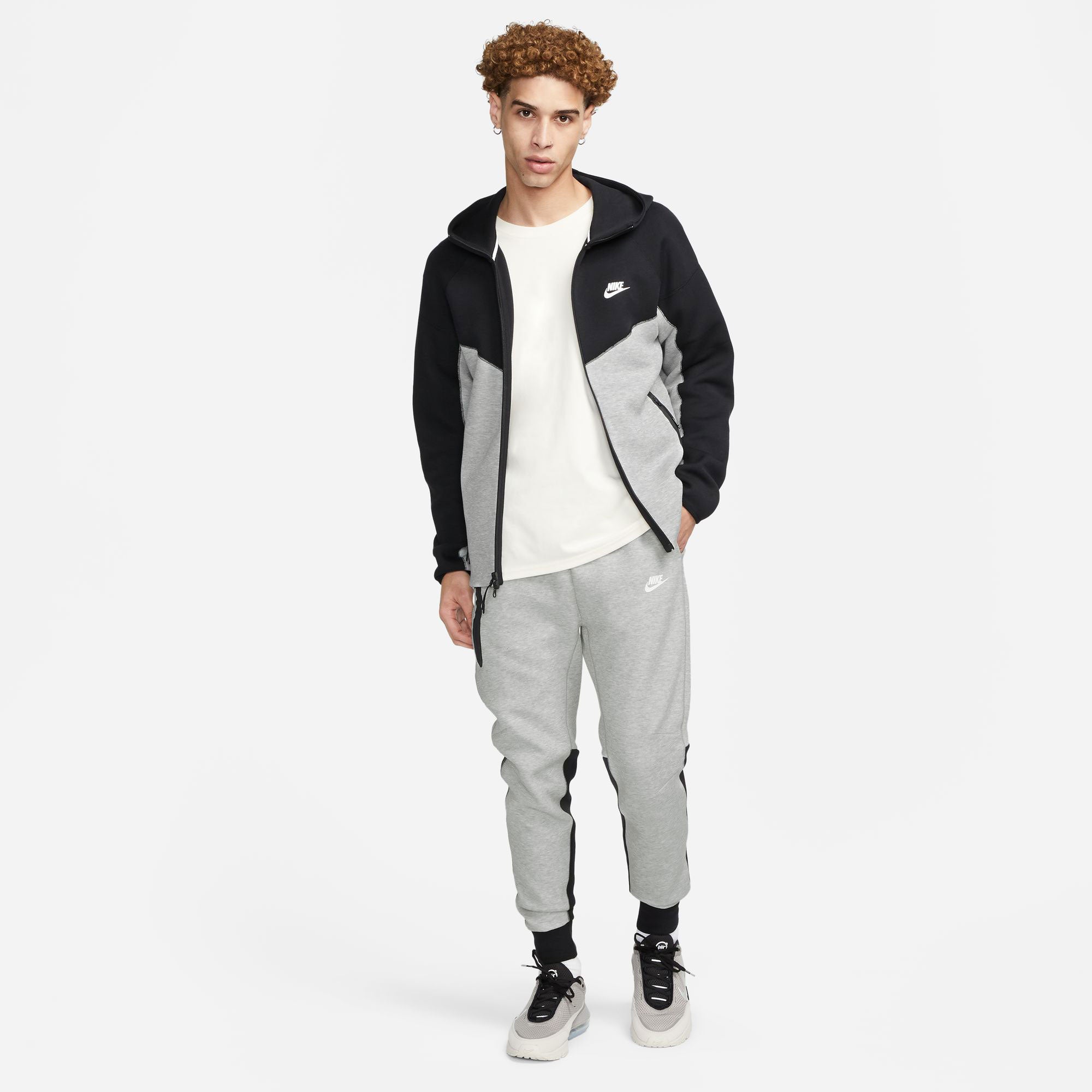 Nike Tech Fleece Men's Full-Zip Hoodie - Grey (6)