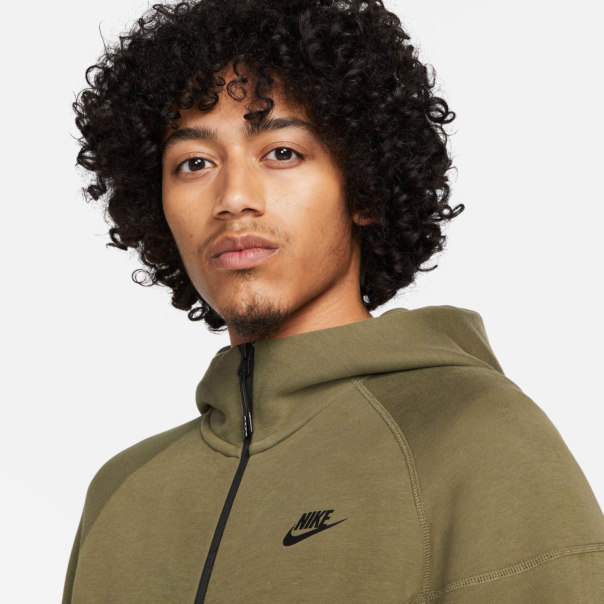 Nike Tech Fleece Men's Full-Zip Hoodie Brown (3)