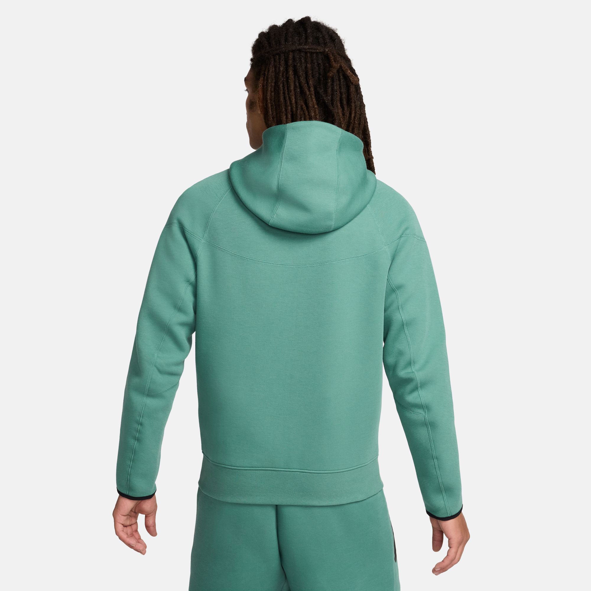 Nike Tech Fleece Men's Full-Zip Hoodie - Green (2)
