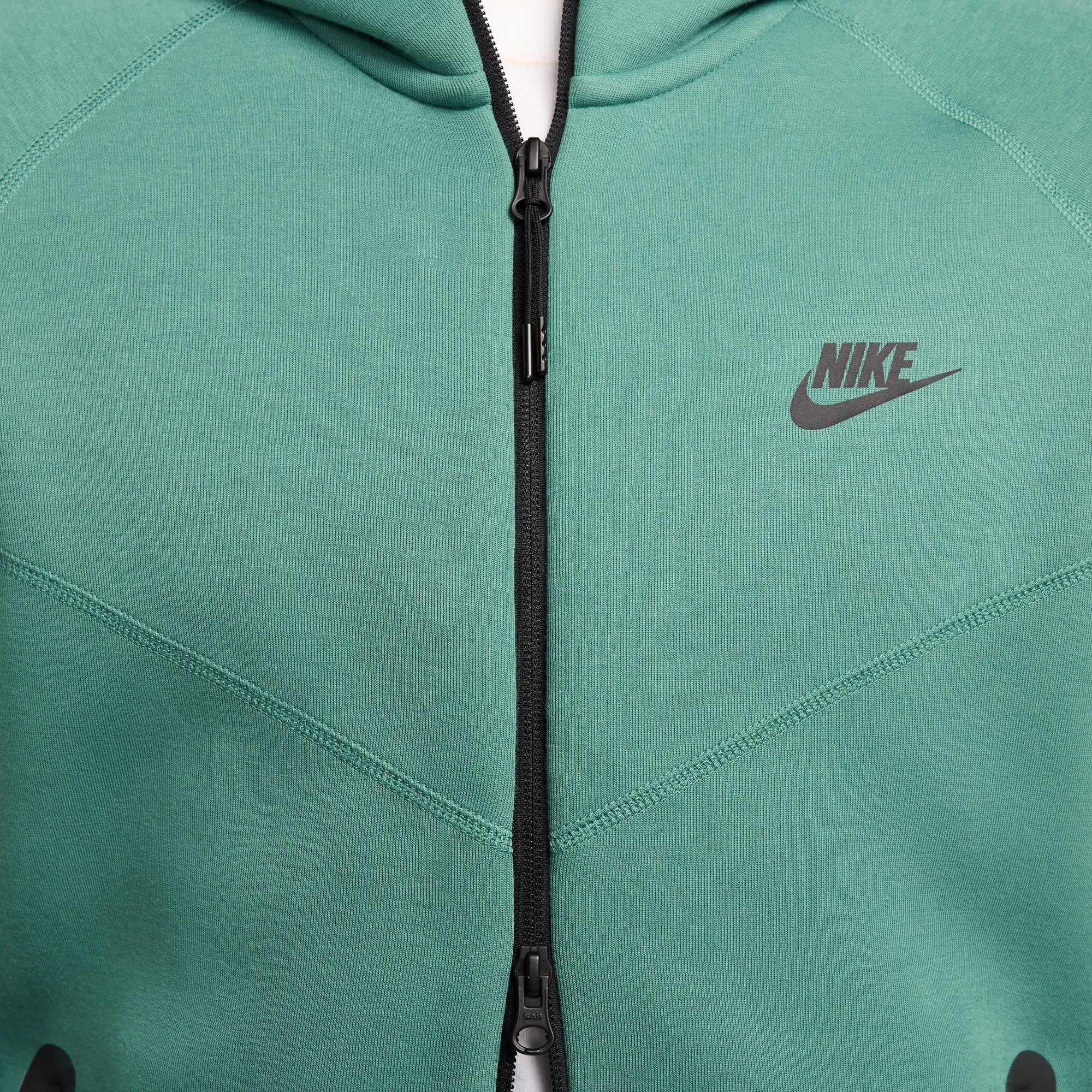 Nike Tech Fleece Men's Full-Zip Hoodie - Green (5)