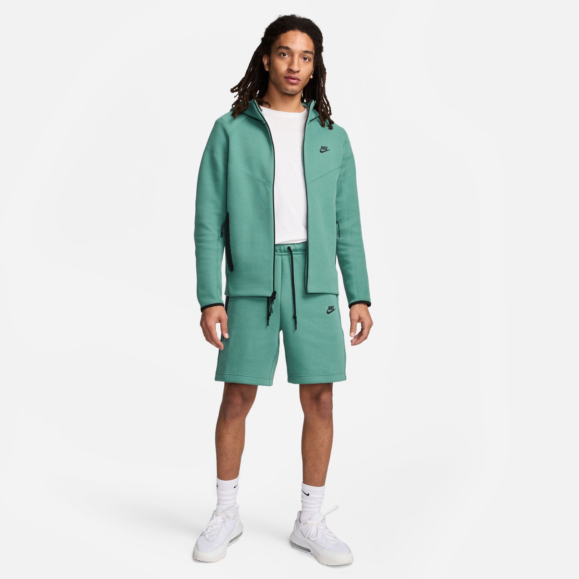 Nike Tech Fleece Men's Full-Zip Hoodie - Green (8)