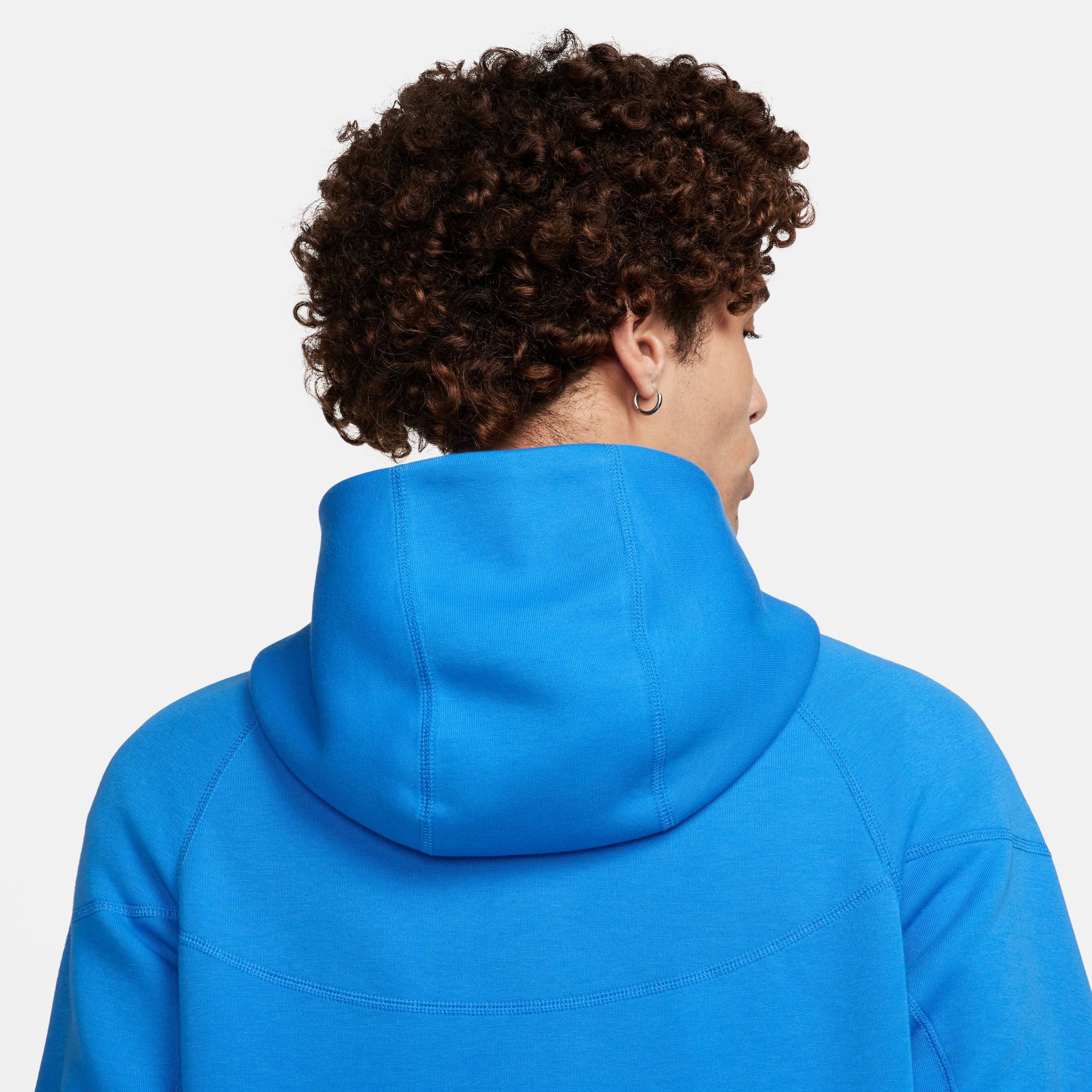 Nike Tech Fleece Men's Full-Zip Hoodie - Blue (7)