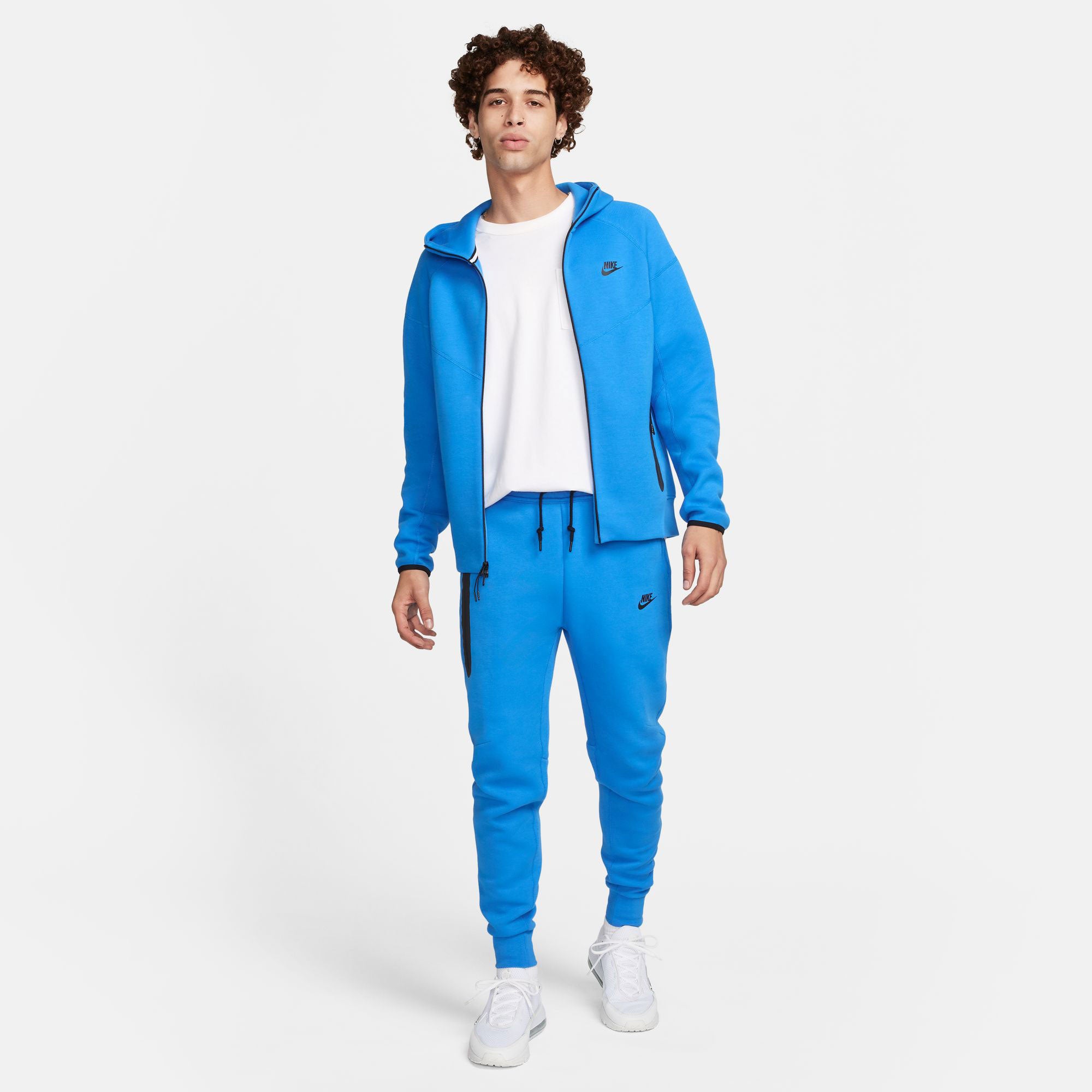 Nike Tech Fleece Men's Full-Zip Hoodie - Blue (8)