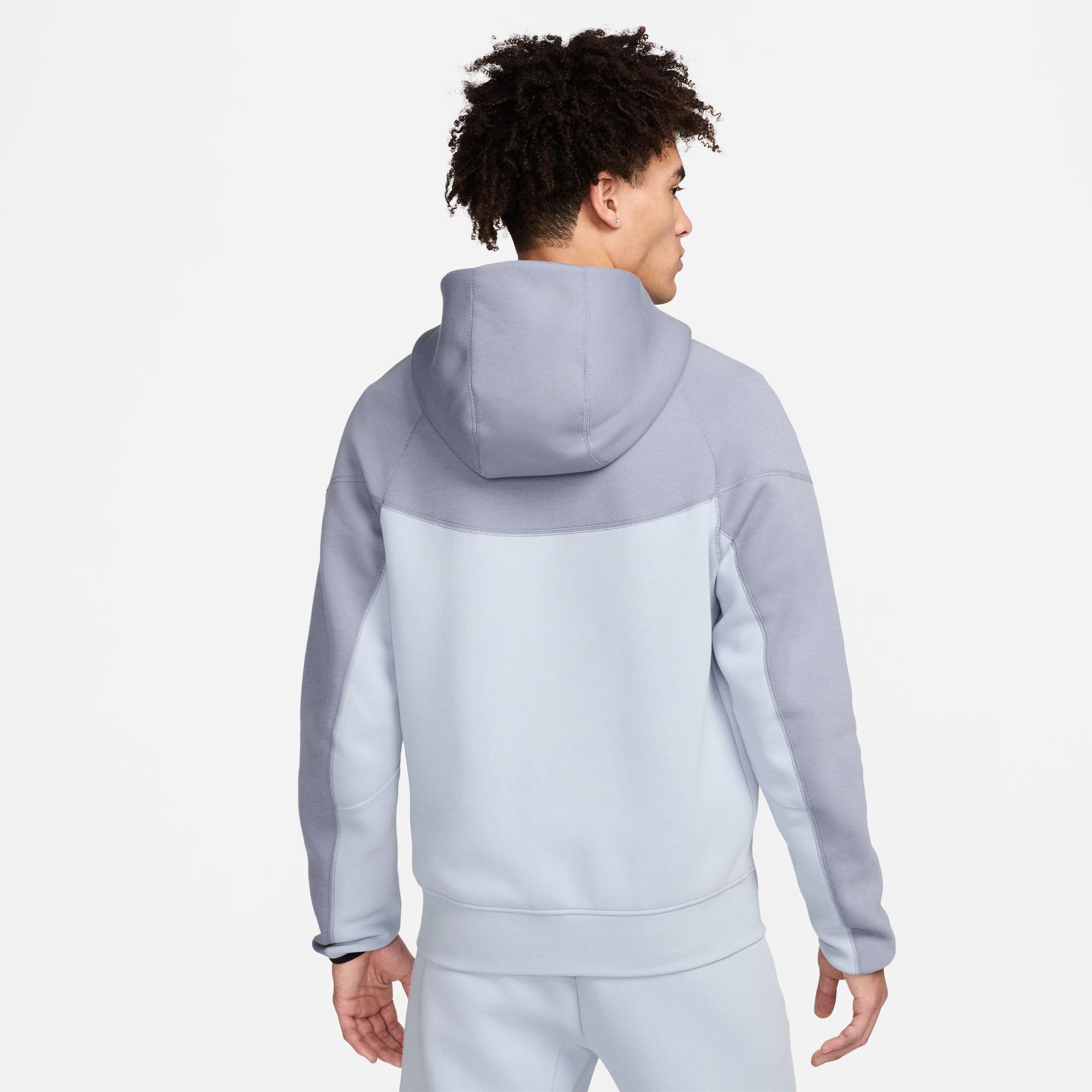 Nike Tech Fleece Men's Full-Zip Hoodie - Blue (2)