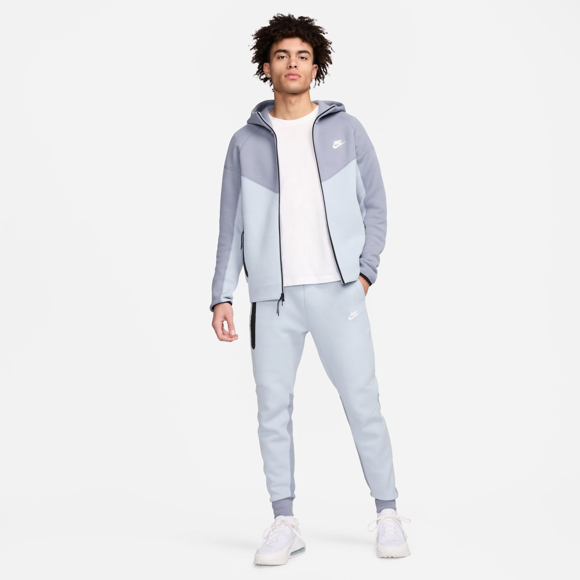 Nike Tech Fleece Men's Full-Zip Hoodie - Blue (8)