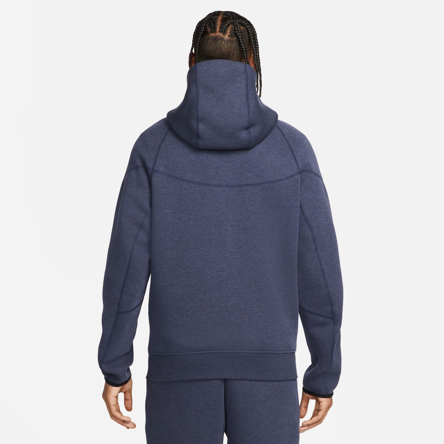 Nike Tech Fleece Men's Full-Zip Hoodie Dark Blue (2)