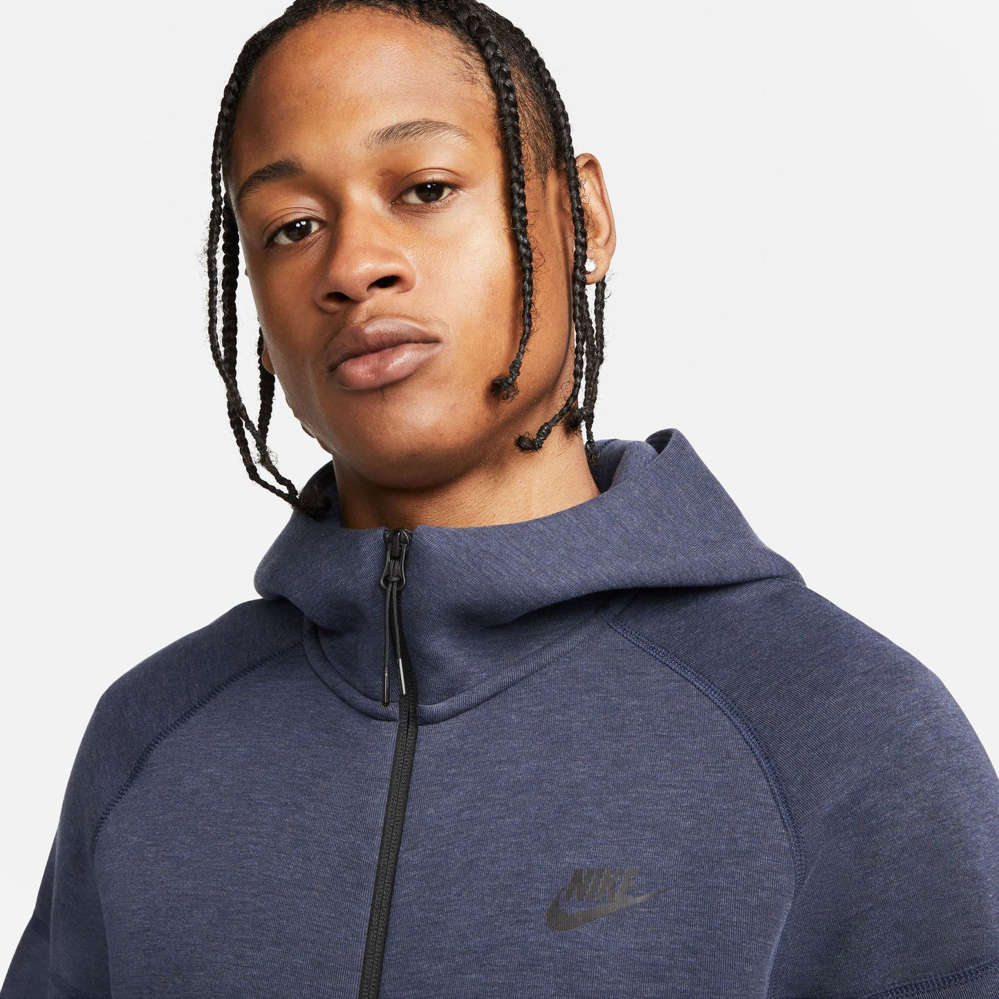 Nike Tech Fleece Men's Full-Zip Hoodie Dark Blue (3)