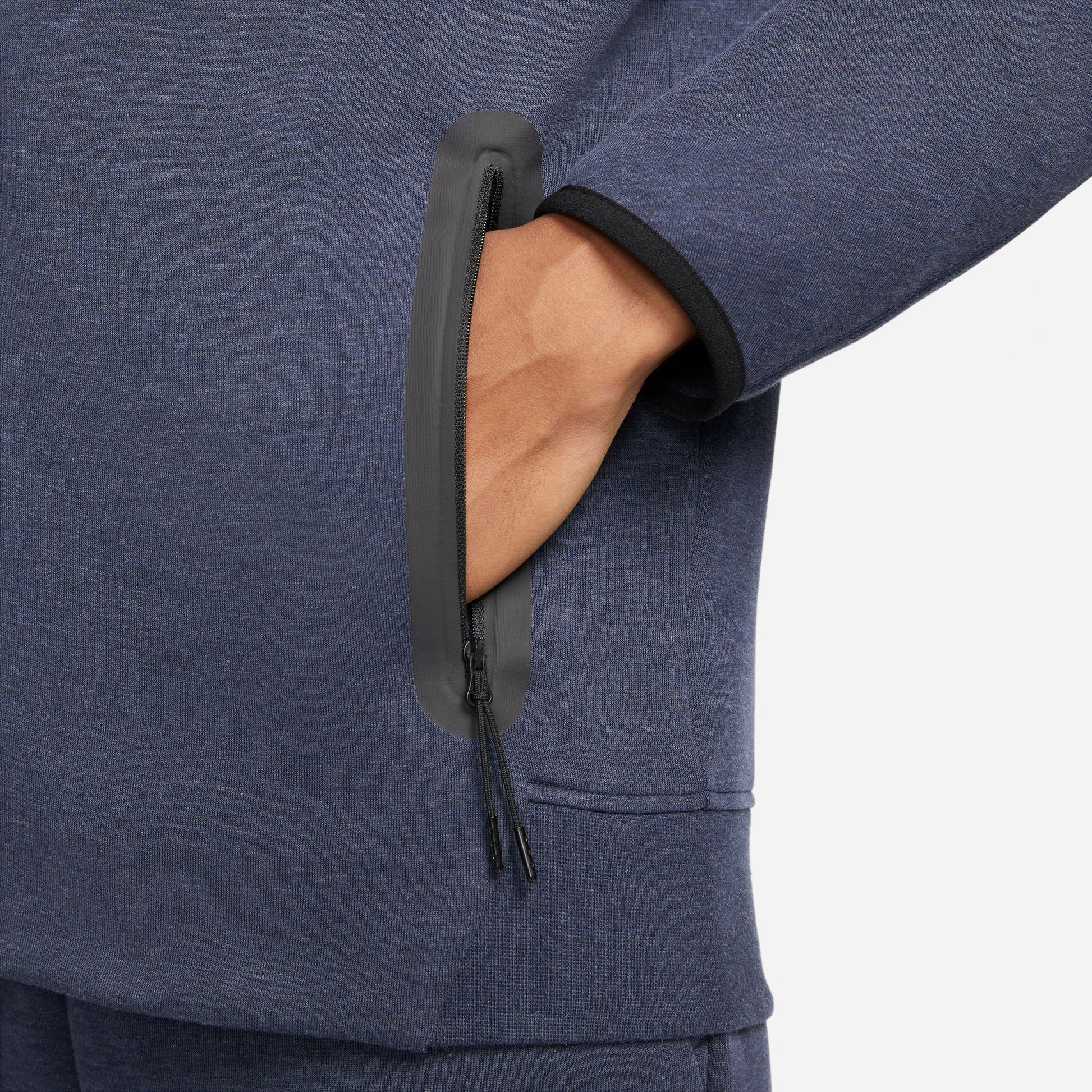 Nike Tech Fleece Men's Full-Zip Hoodie Dark Blue (4)