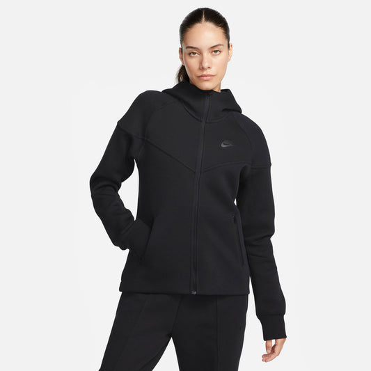 Nike Tech Fleece Women's Full-Zip Hoodie Black (1)