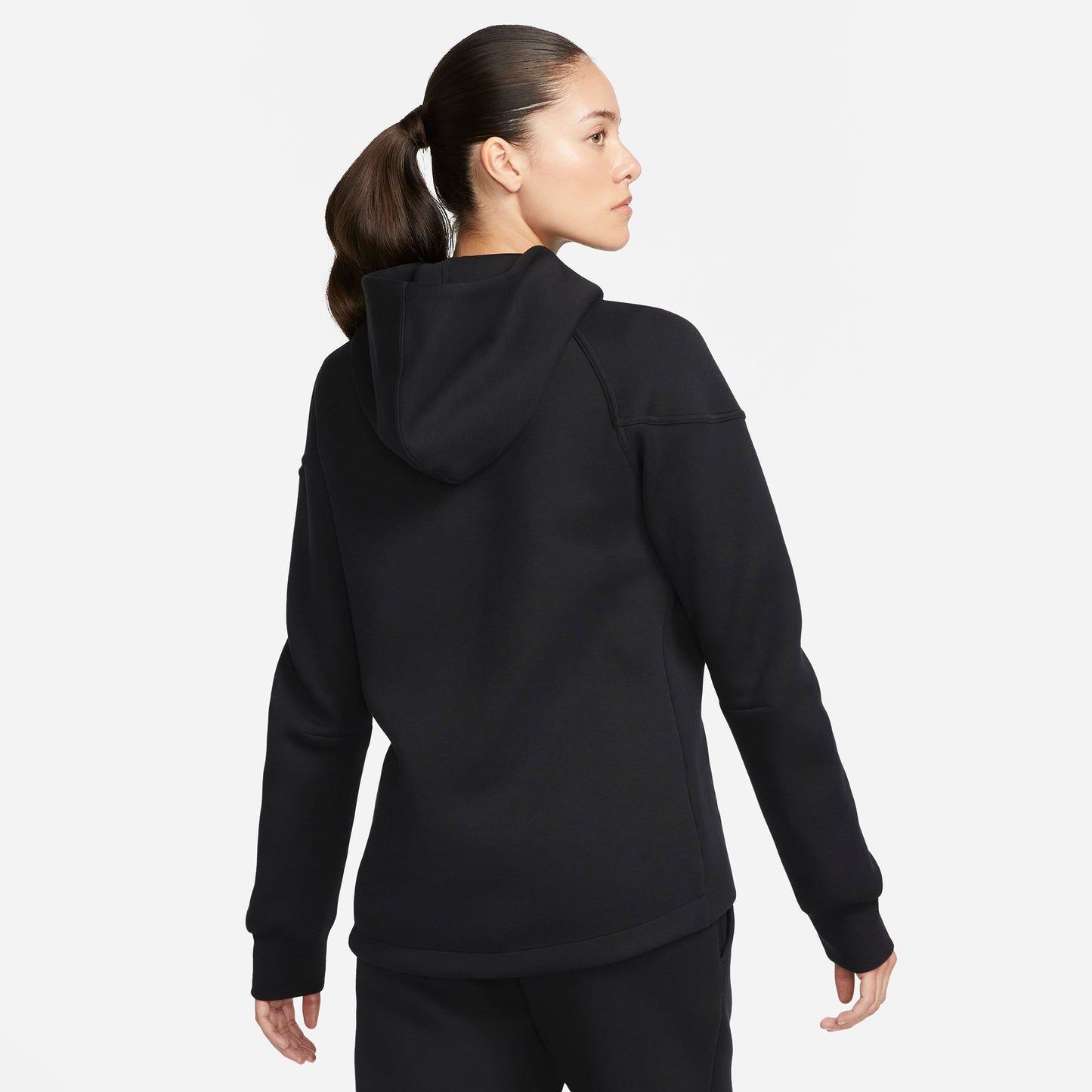 Nike Tech Fleece Women's Full-Zip Hoodie Black (2)