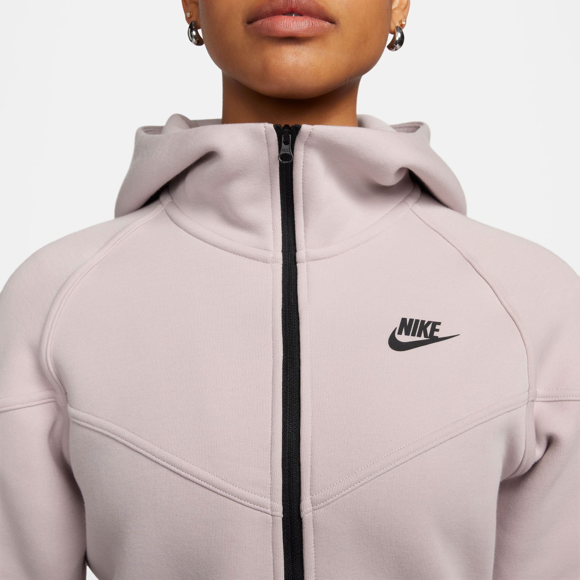 Nike Tech Fleece Women's Full-Zip Hoodie - Grey (4)