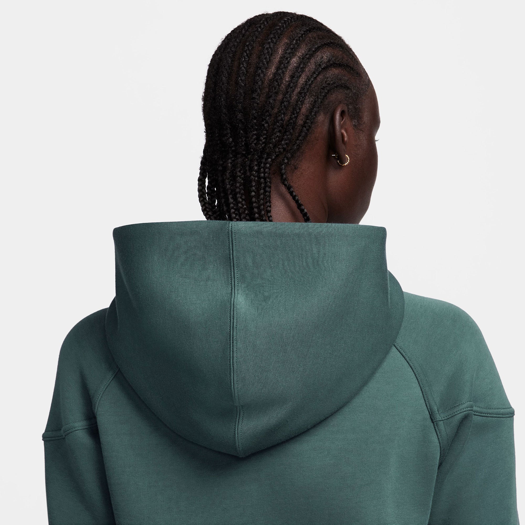 Nike Tech Fleece Women's Full-Zip Hoodie Green (7)