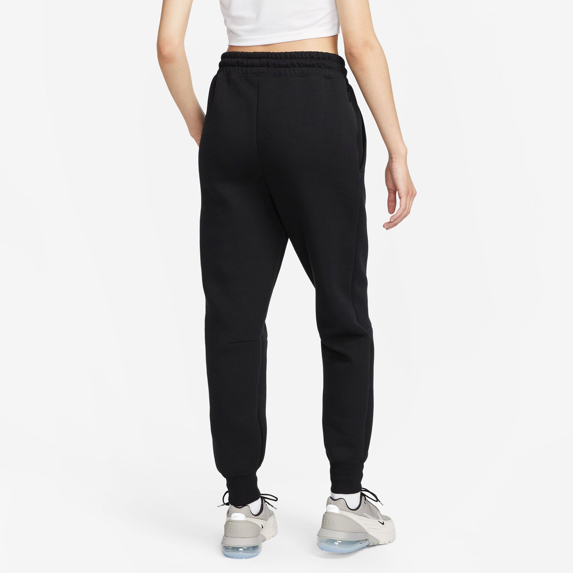 Nike Tech Fleece Women's Mid-Rise Pants Black (2)