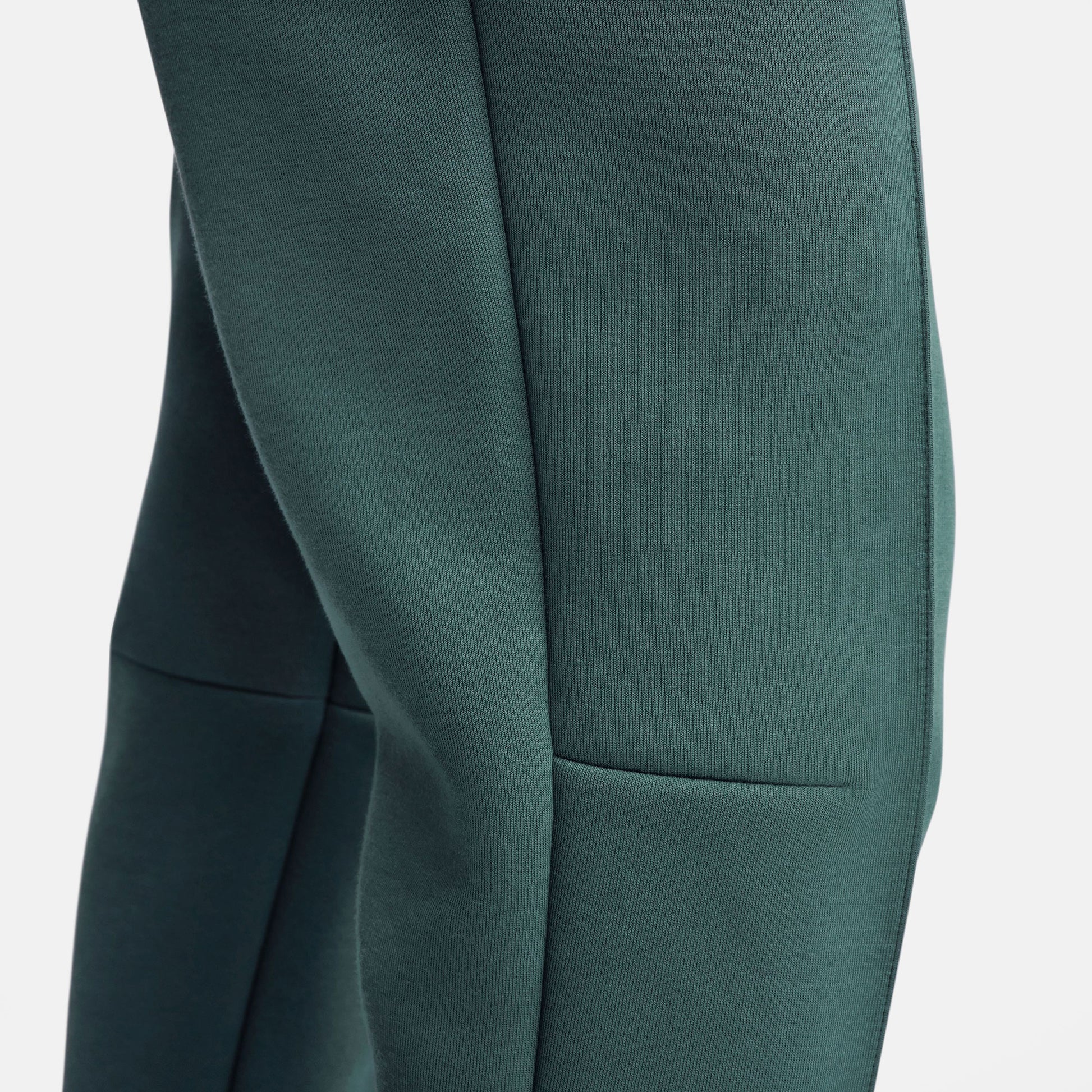 Nike Tech Fleece Women's Mid-Rise Pants Green (7)
